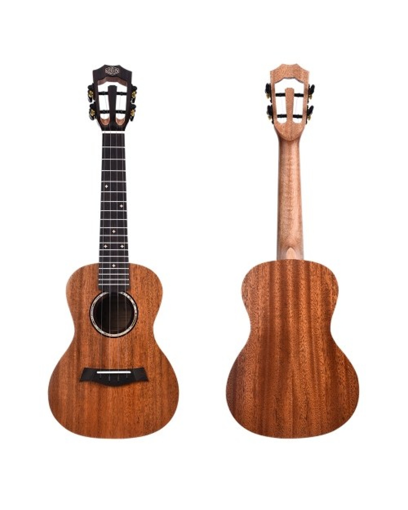 23 Inch Concert Ukulele Ukelele Mahogany Wood Topboard Back Side Boards