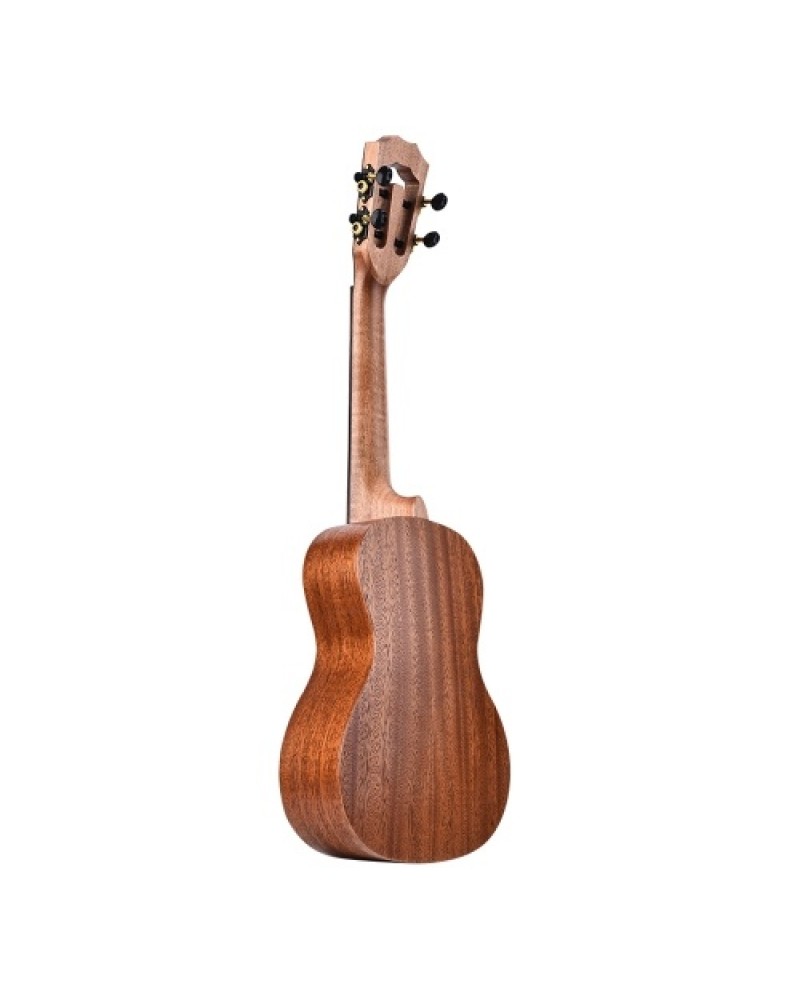 23 Inch Concert Ukulele Ukelele Mahogany Wood Topboard Back Side Boards