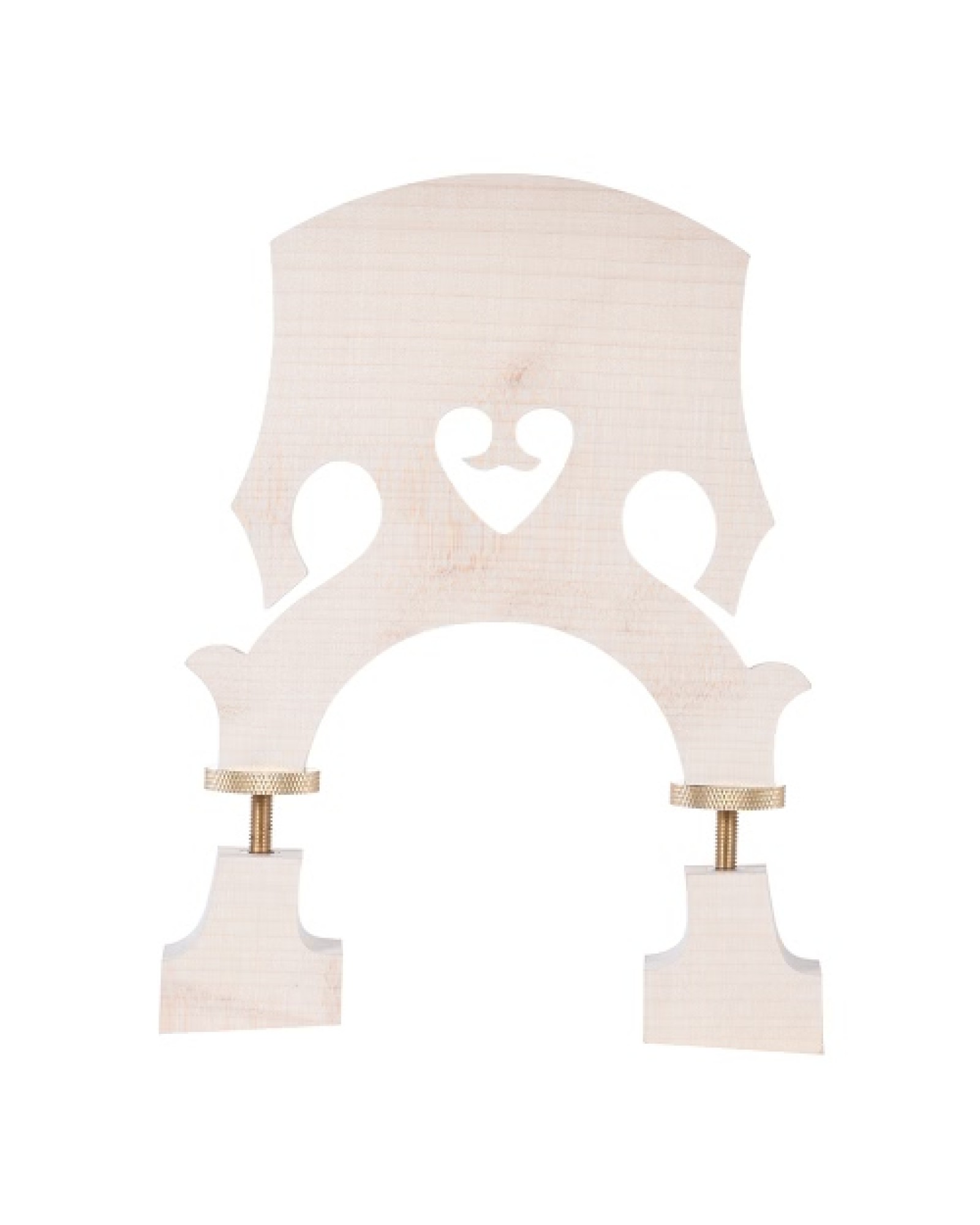 Standard Maple Bridge Replacement Part for 4/4 Size Double Bass Adjustable Upright Bass Bridge