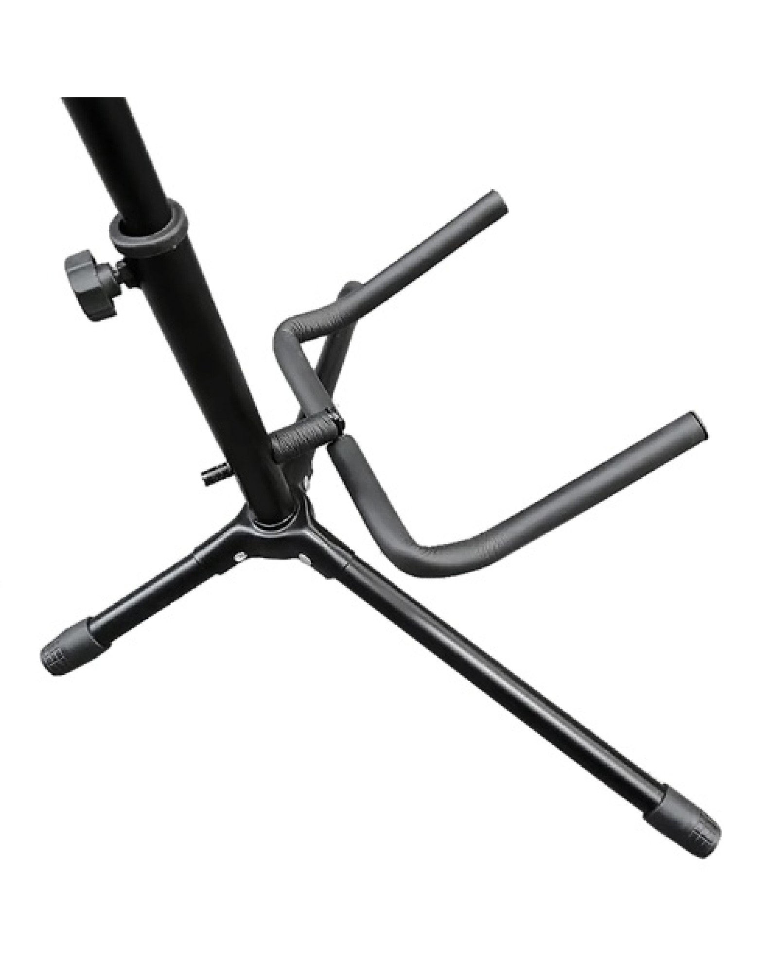 Folding Guitar Floor Stand String Instrument Tripod Holder Metal Material for Acoustic Electric Guitar Bass