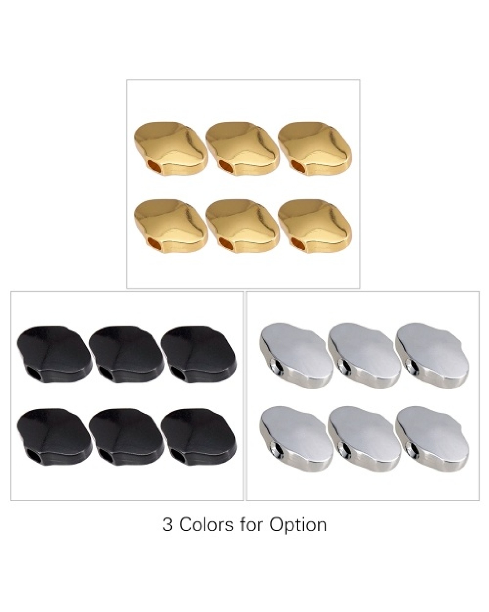 6pcs Zinc Alloy Guitar Tuning Peg Knobs Keys Tuners Machine Heads Knobs