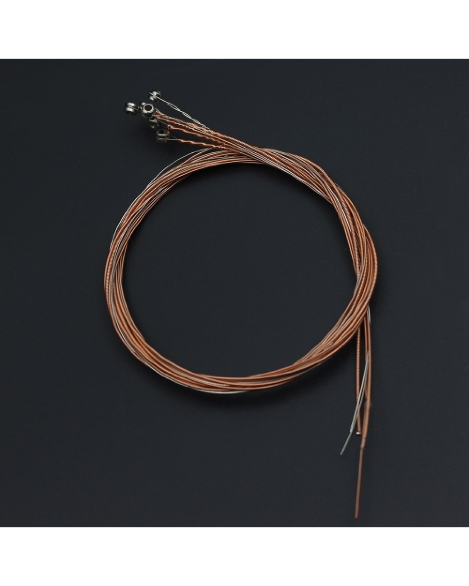 Steel Phosphor Bronze Color Alloy Wound 1st-6th (.011-.052) 6pcs Acoustic Guitar Strings String Set