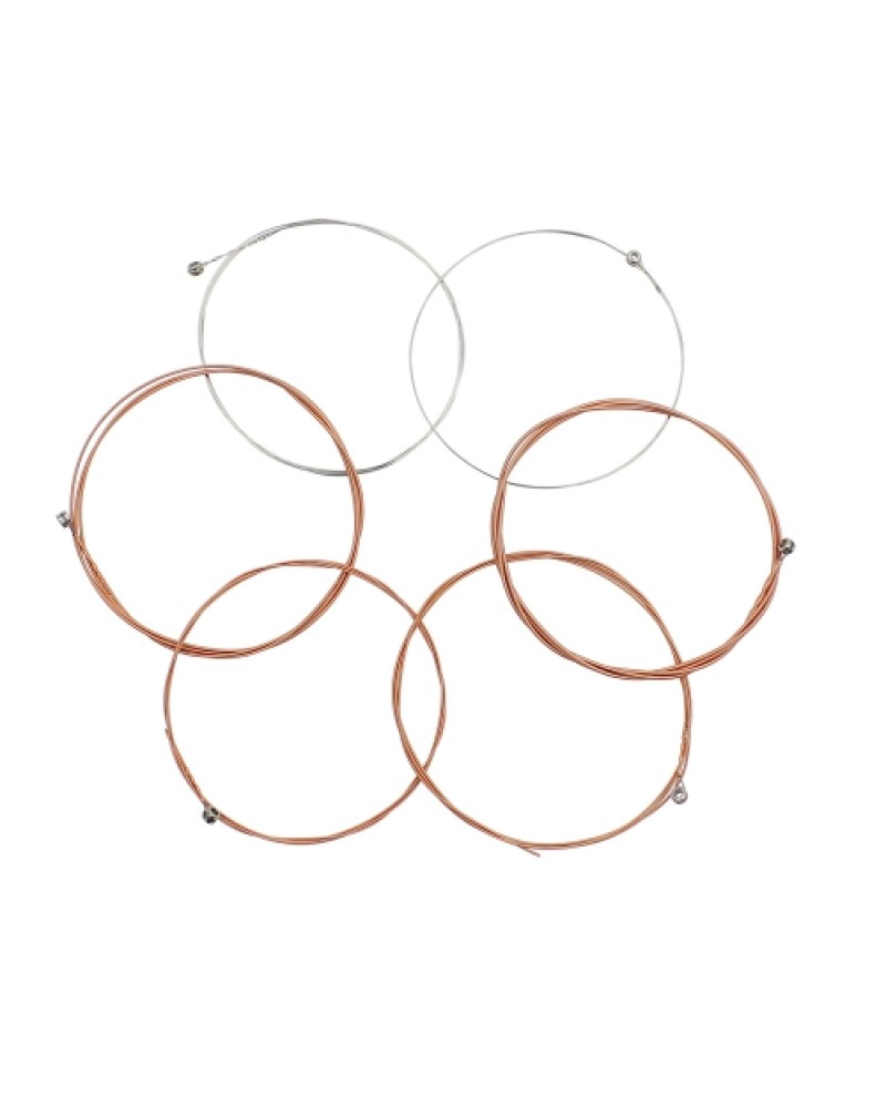 Steel Phosphor Bronze Color Alloy Wound 1st-6th (.011-.052) 6pcs Acoustic Guitar Strings String Set
