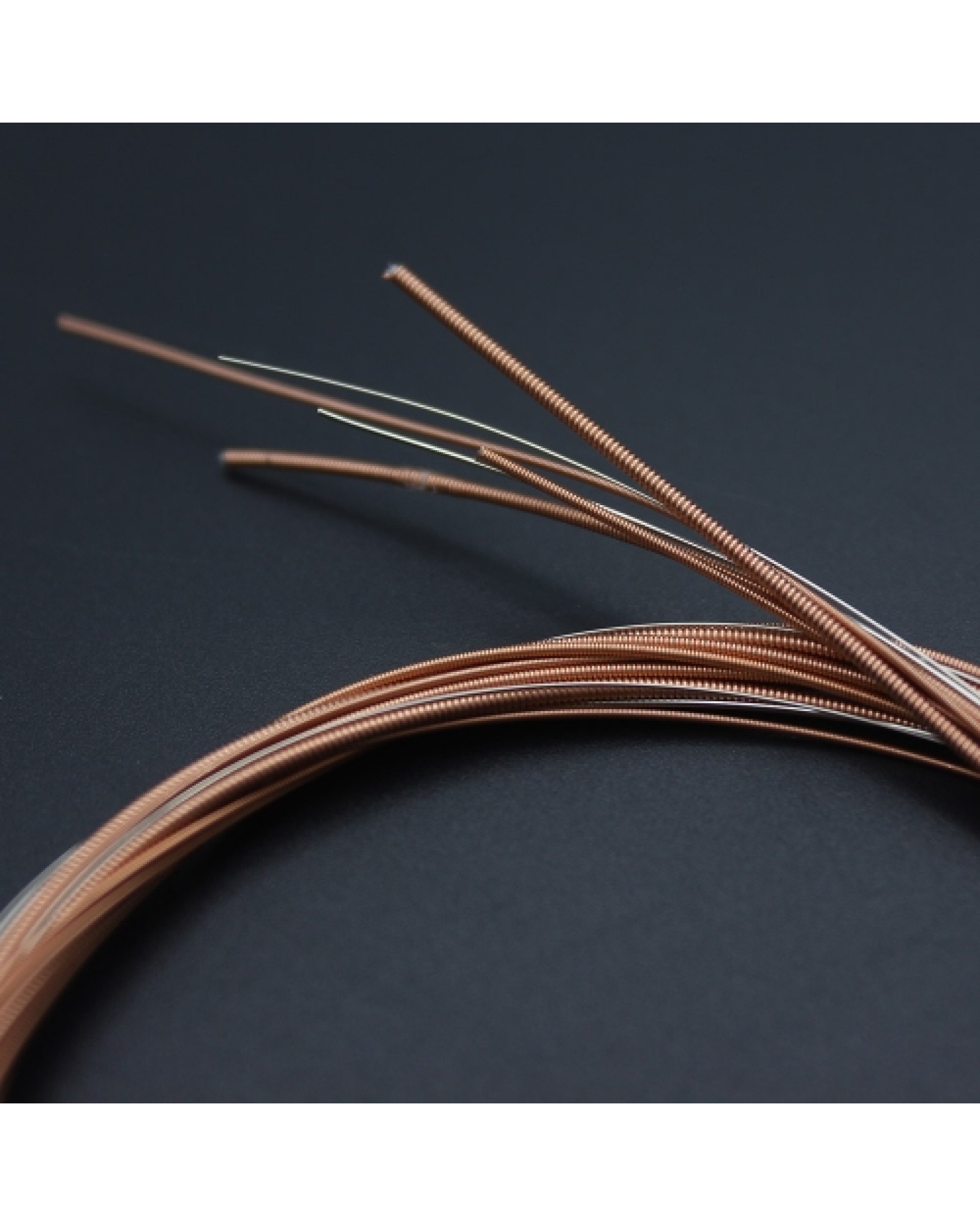 Steel Phosphor Bronze Color Alloy Wound 1st-6th (.011-.052) 6pcs Acoustic Guitar Strings String Set