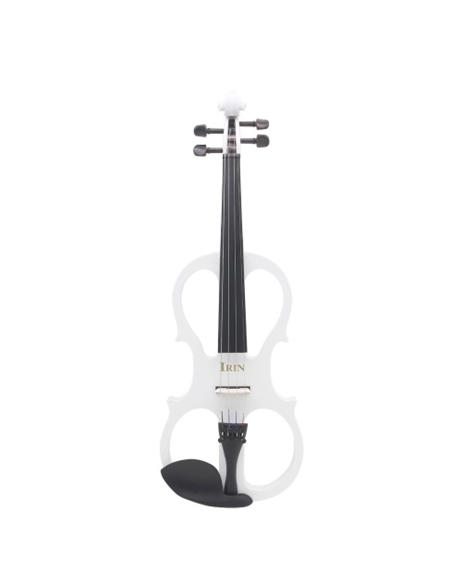 4/4 Wood Maple Electric Violin Fiddle Stringed Instrument with Ebony Fittings Cable Headphone Case for Music Lovers Beginners