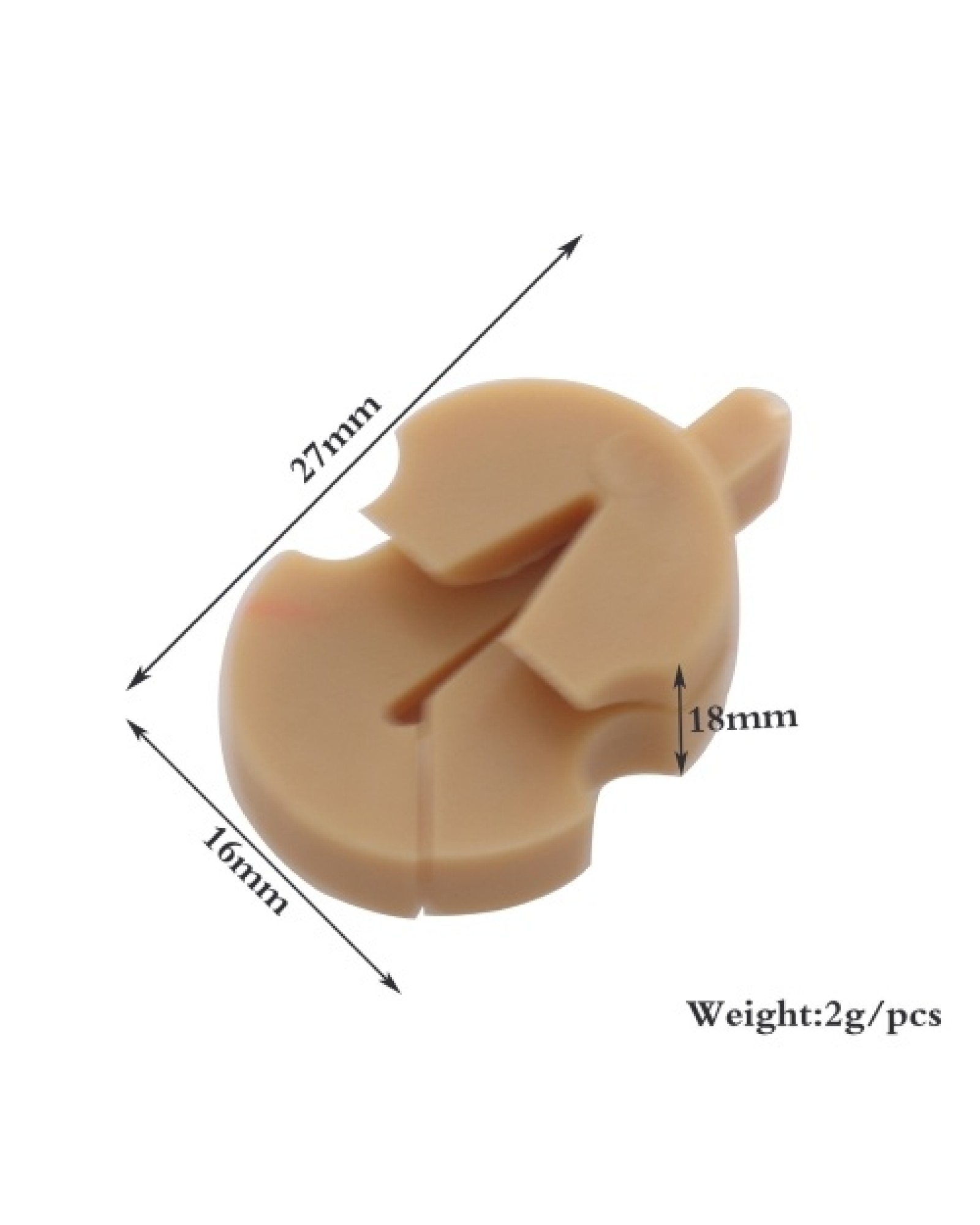 8pcs Rubber Violin Practice Mute Round Style Violin Mute Practice Violin Silencer