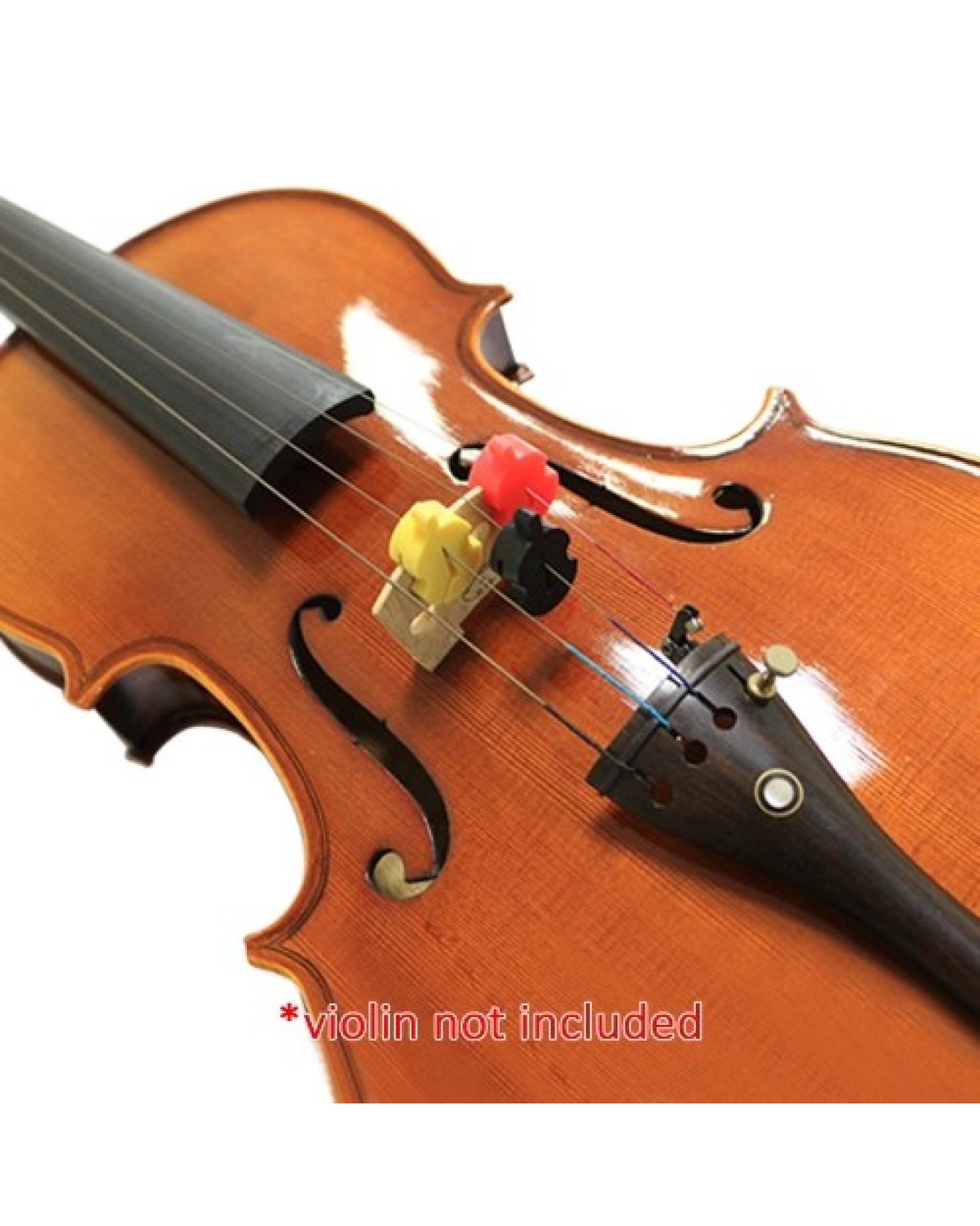 8pcs Rubber Violin Practice Mute Round Style Violin Mute Practice Violin Silencer
