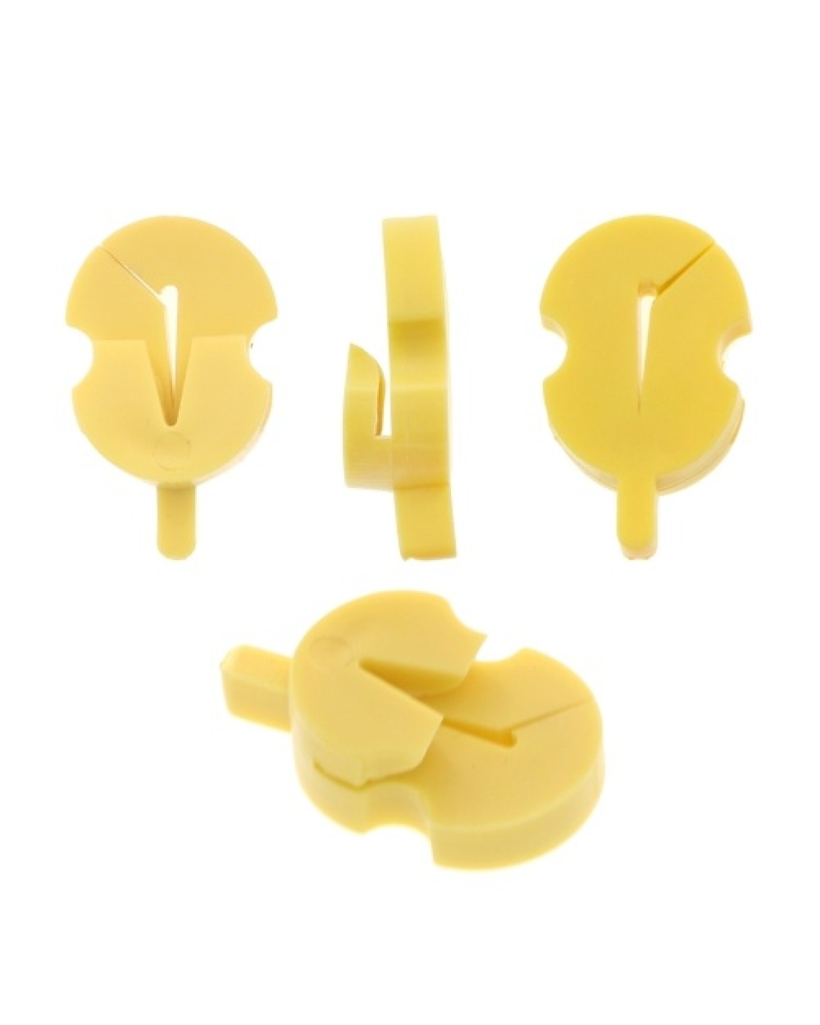8pcs Rubber Violin Practice Mute Round Style Violin Mute Practice Violin Silencer