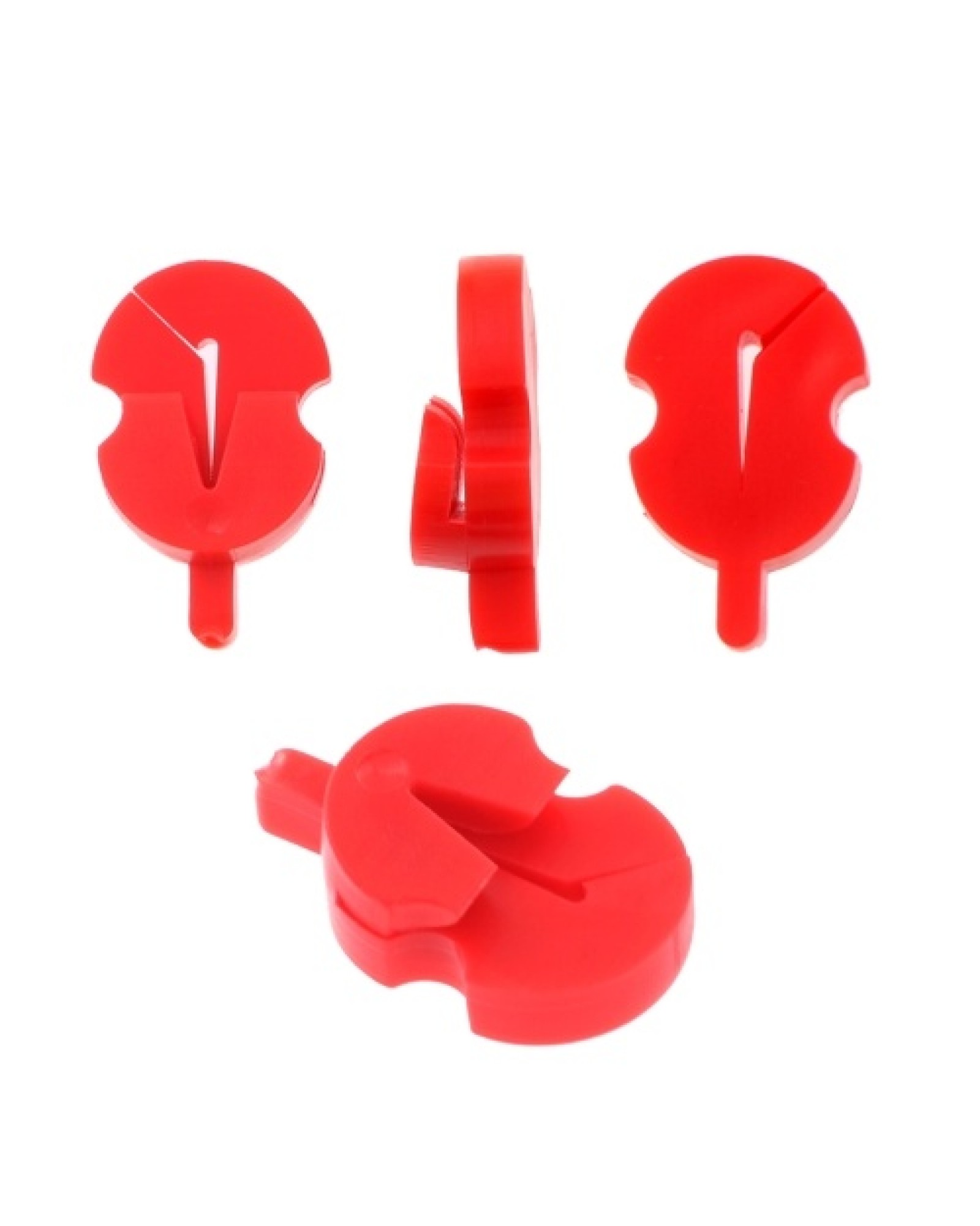 8pcs Rubber Violin Practice Mute Round Style Violin Mute Practice Violin Silencer