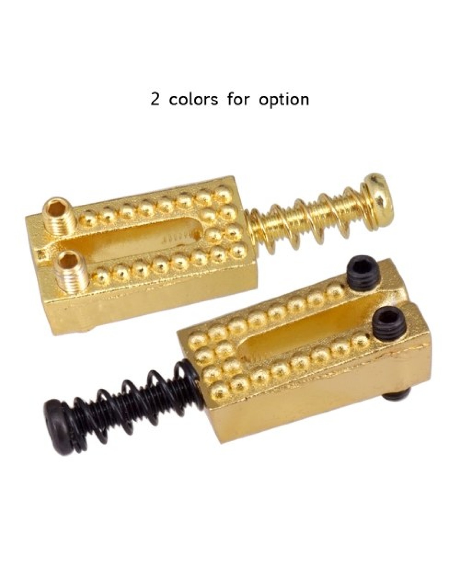 6pcs Vintage Guitar Bridge String Saddles Zinc Alloy Electric Guitars Accessories