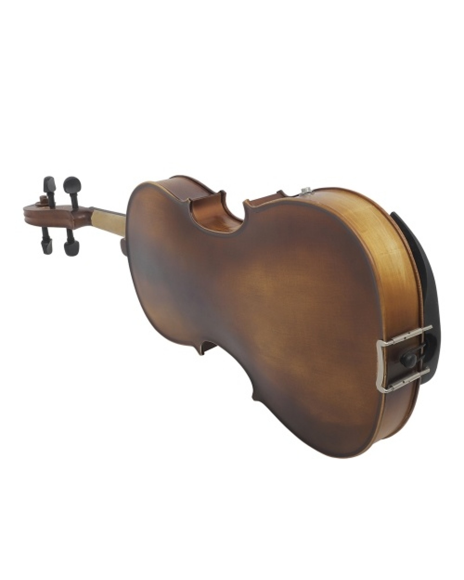 16inch Electric Viola EQ Spruce Wood with Bow Cleaning Cloth Carry Box for Adults Children Beginner