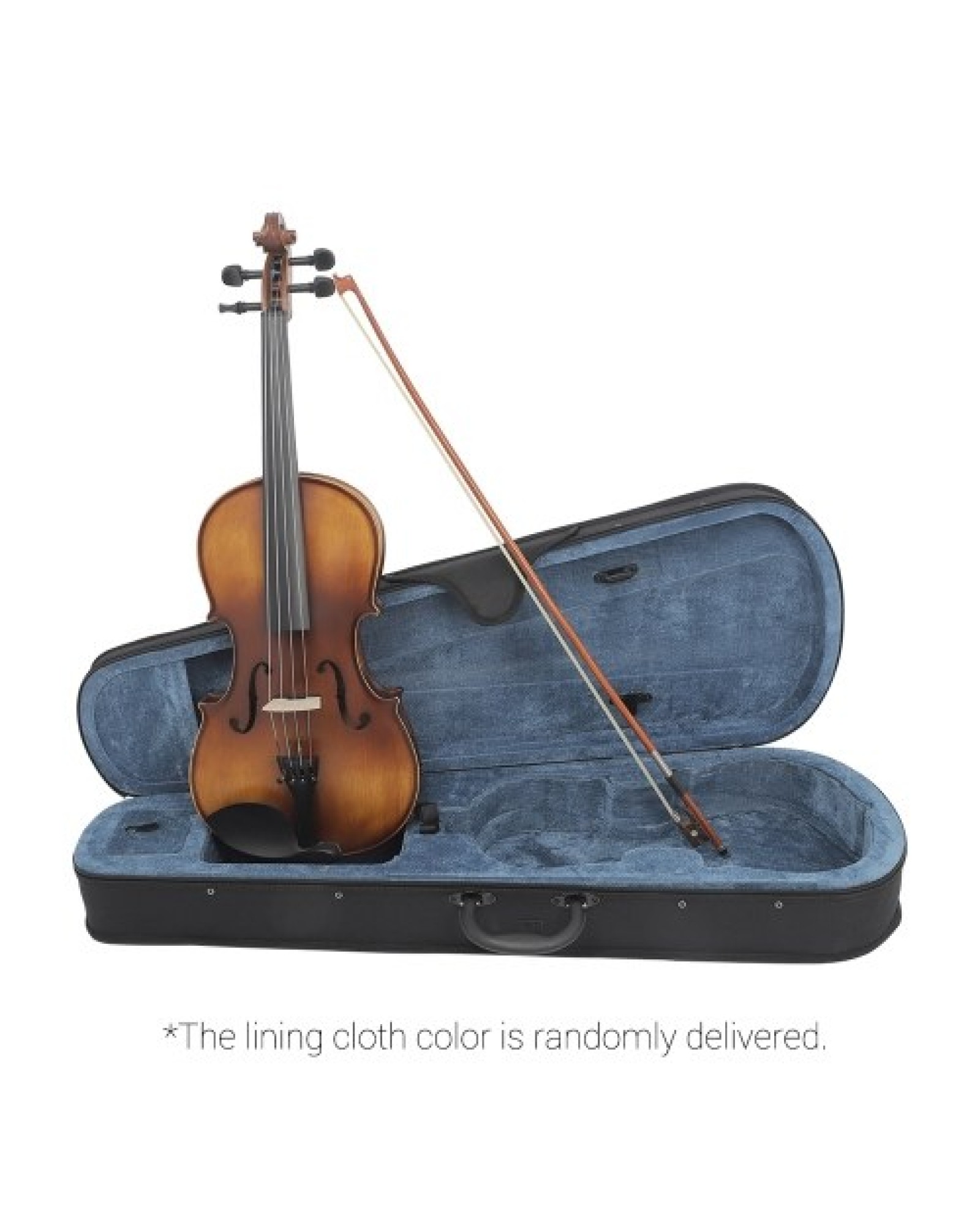 16inch Electric Viola EQ Spruce Wood with Bow Cleaning Cloth Carry Box for Adults Children Beginner