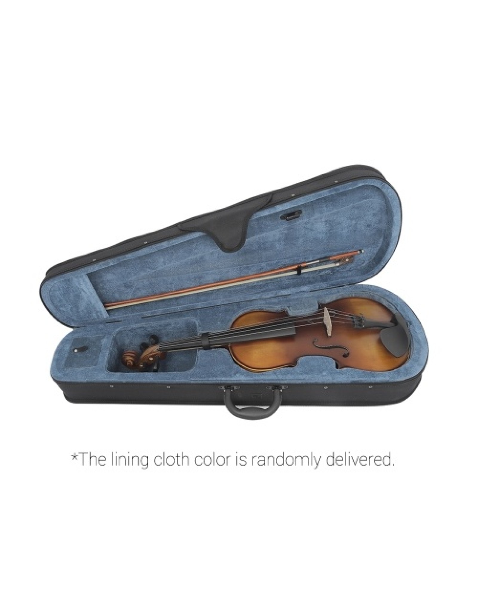 16inch Electric Viola EQ Spruce Wood with Bow Cleaning Cloth Carry Box for Adults Children Beginner