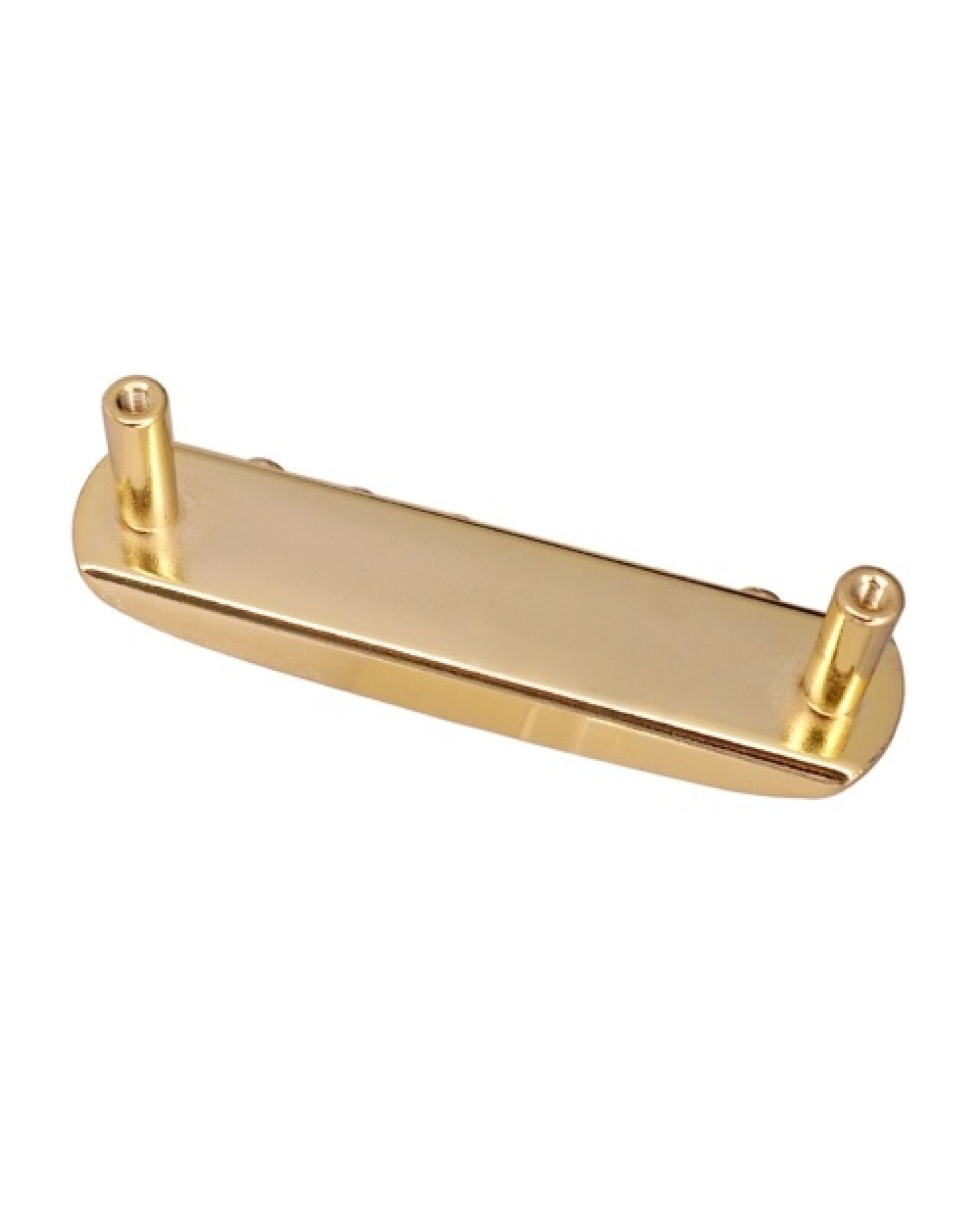 Electric Guitar Bridge Compatible with JM Series, Guitar Tailpiece Chrome Roller Saddles with 2 Screw Sleeves &amp; 1.5mm Hexago