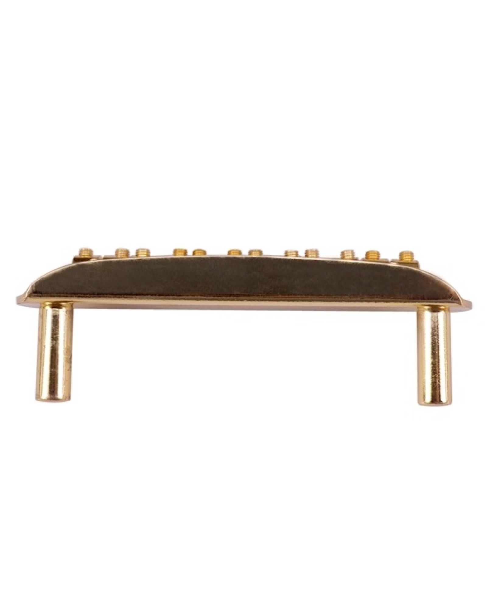 Electric Guitar Bridge Compatible with JM Series, Guitar Tailpiece Chrome Roller Saddles with 2 Screw Sleeves &amp; 1.5mm Hexago