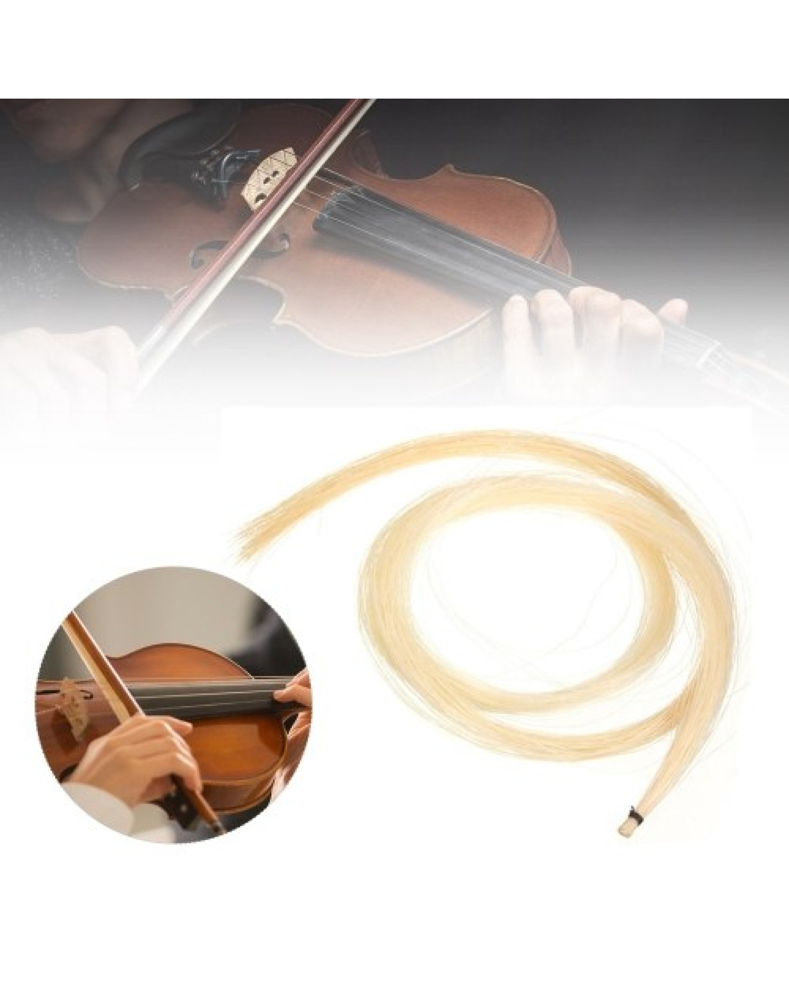 Professional Violin Bow Hair