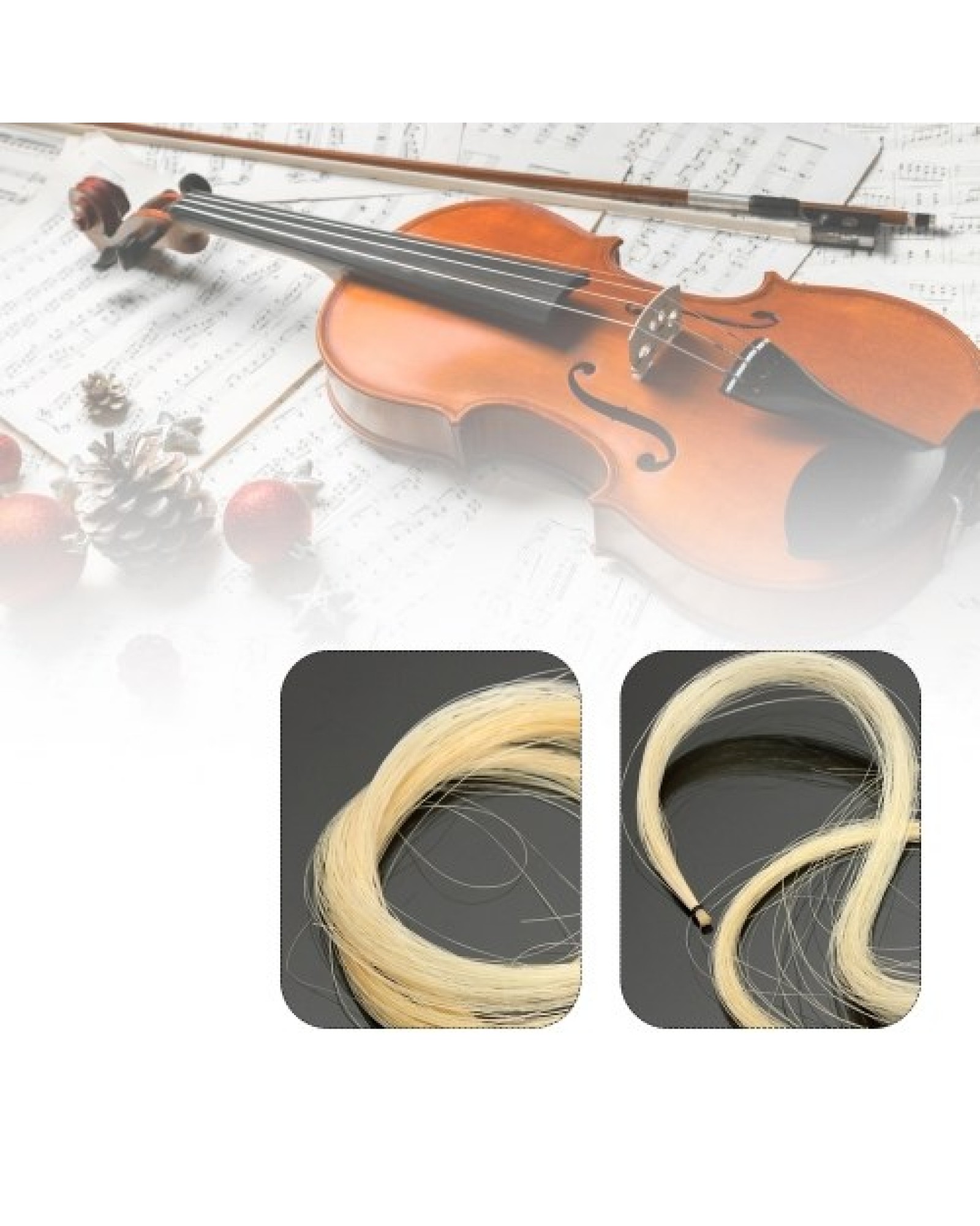 Professional Violin Bow Hair