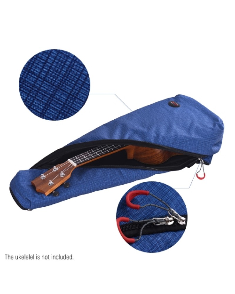 23" Concert Ukelele Ukulele Uke Backpack Bag Case