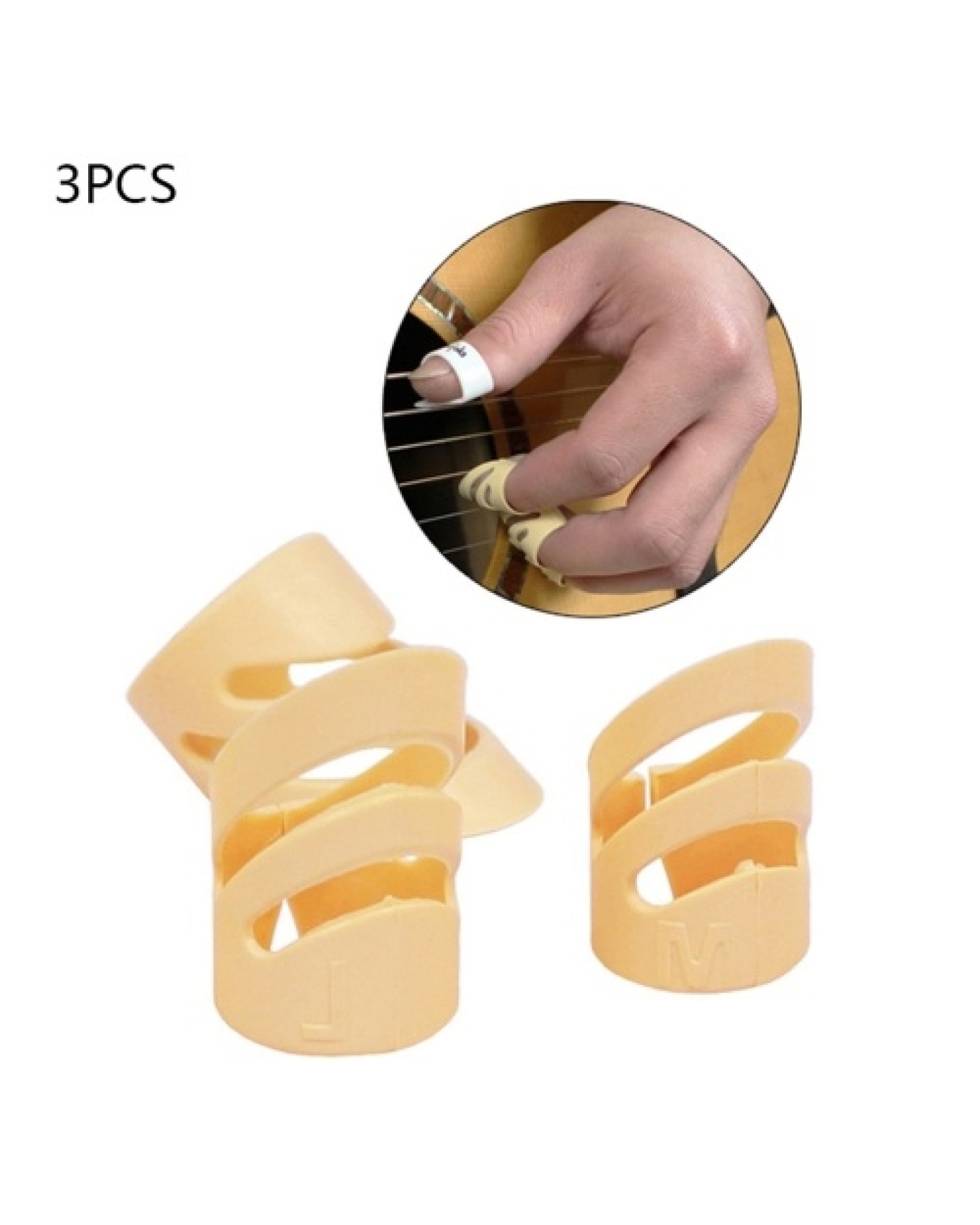 3PCS Guitar Picks M Size For Electric Bass Guitar Mandolin Banjo Ukulele Portable