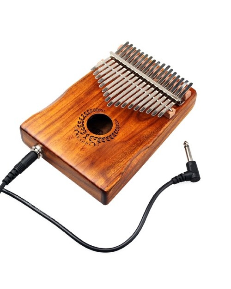 17 Keys Finger Piano Instrument Portable with Audio Cable Storage Bag Portable for Music Player Kids Adults Beginner Gift 