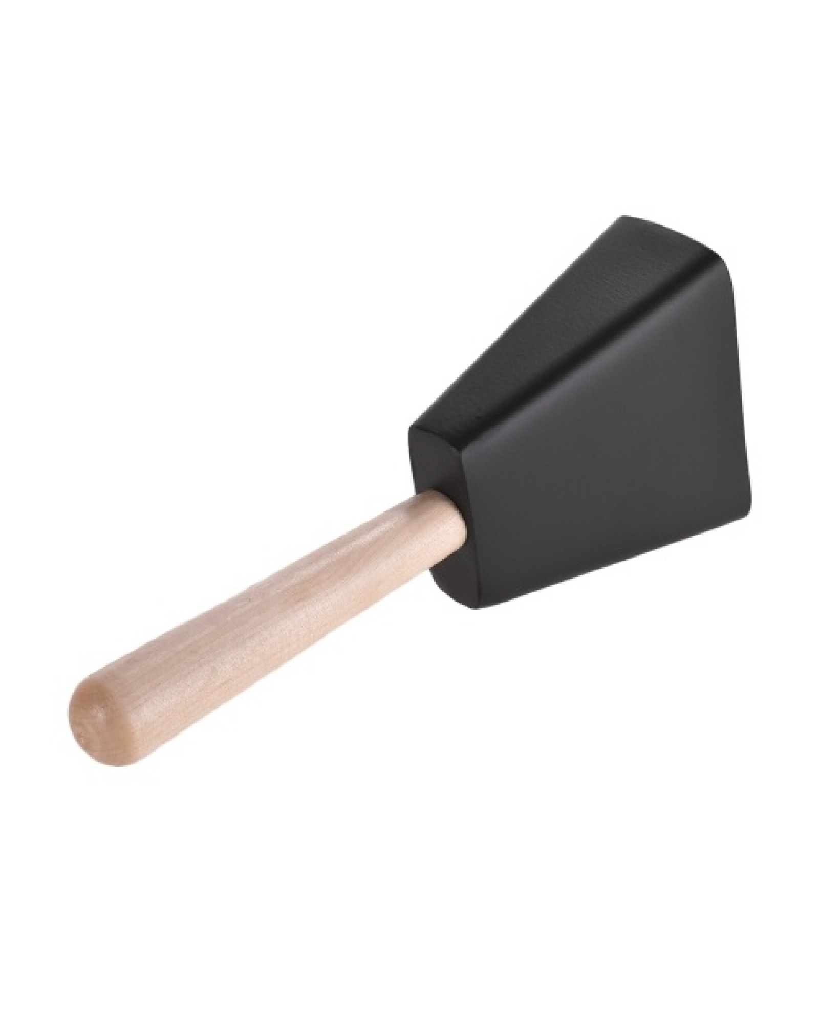 Professional Metal Cowbell with Wooden Handle Mallet Percussion Instrument