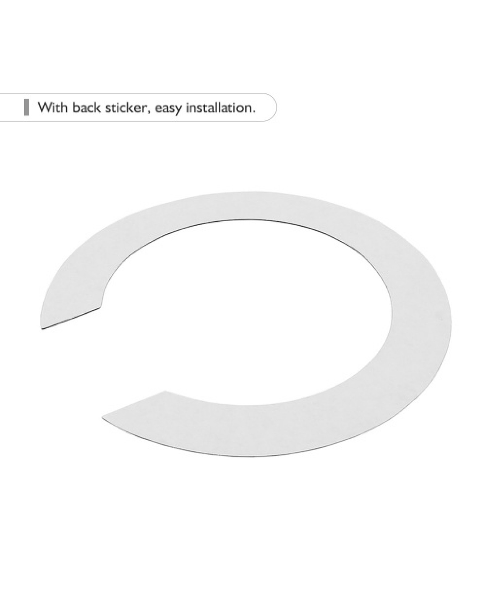 Folk Guitar Rosette Inlay Sticker Circle Sound Hole Decorative Decal Accessory Replacement for 40-41 Inch Guitars