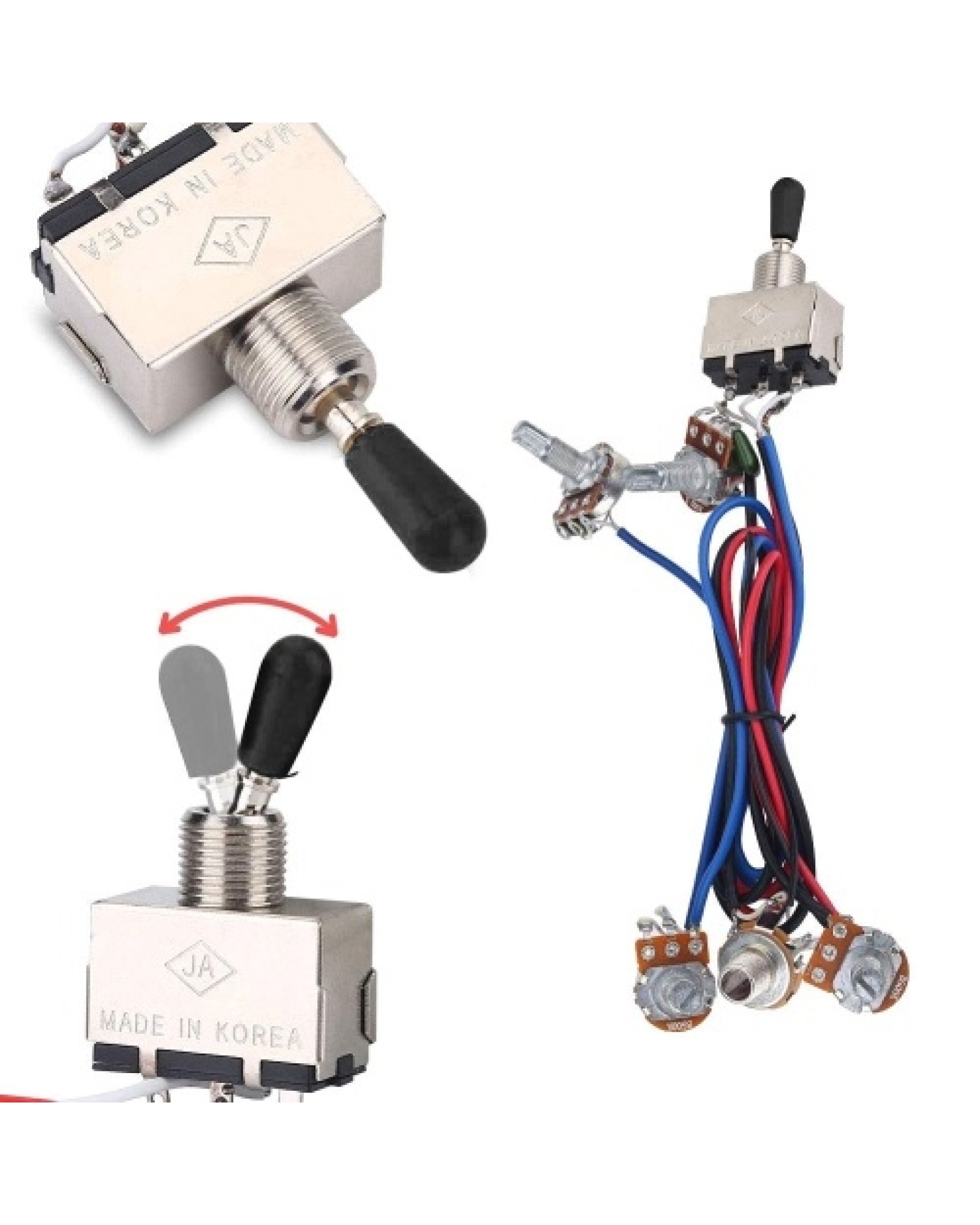Prewired Wiring Harness Kit for LP Electric Guitar