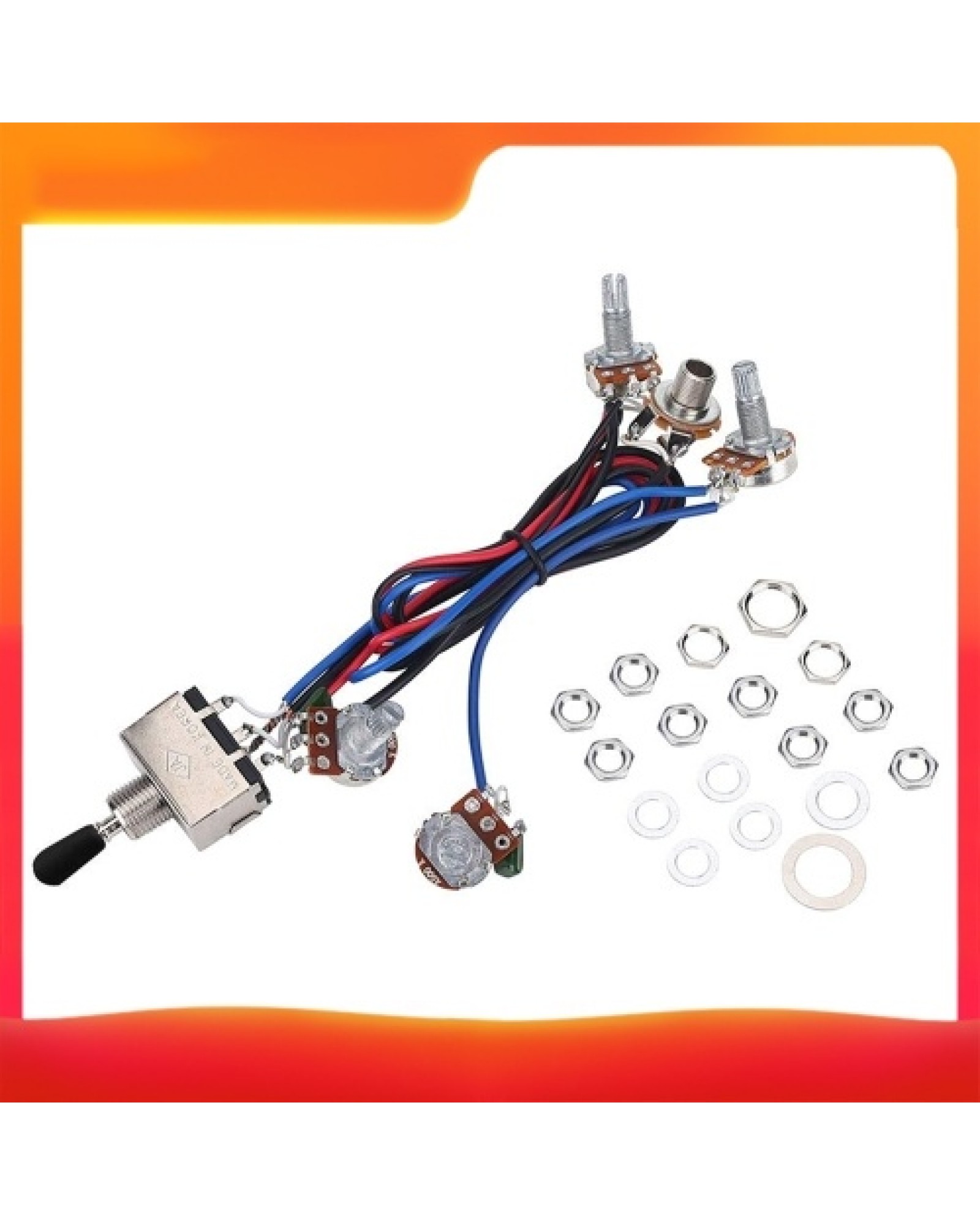 Prewired Wiring Harness Kit for LP Electric Guitar