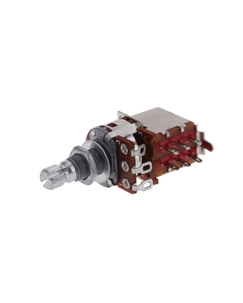Electric Guitar Push Pull Switch  Volume Control Pot Potentiometer Split Shaft Pots B500K Knob Accessory
