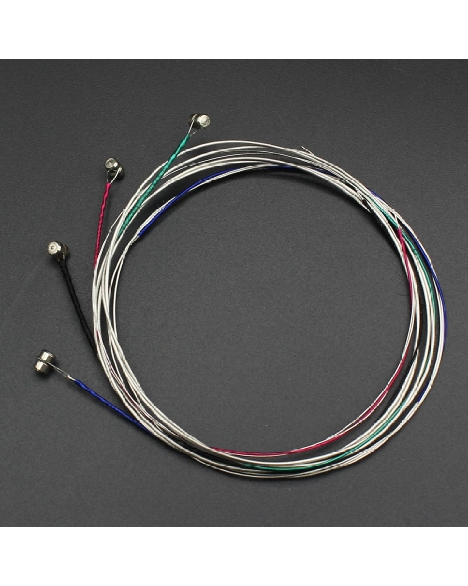 4pcs A Set of Violin Strings C-G-D-A Steel Core Nickel Silver Wound Exquisite Stringed Musical Instrument Parts Accessories