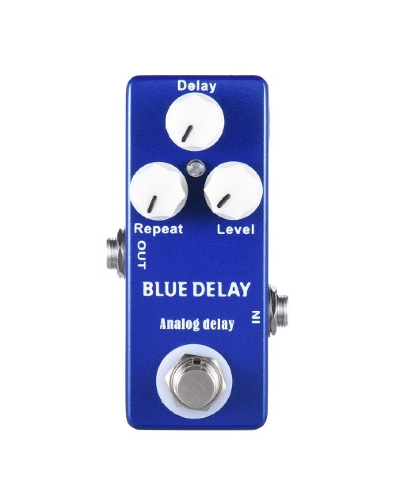Mini Analog Delay Guitar Effect Pedal True Bypass Zinc-aluminium Alloy Body