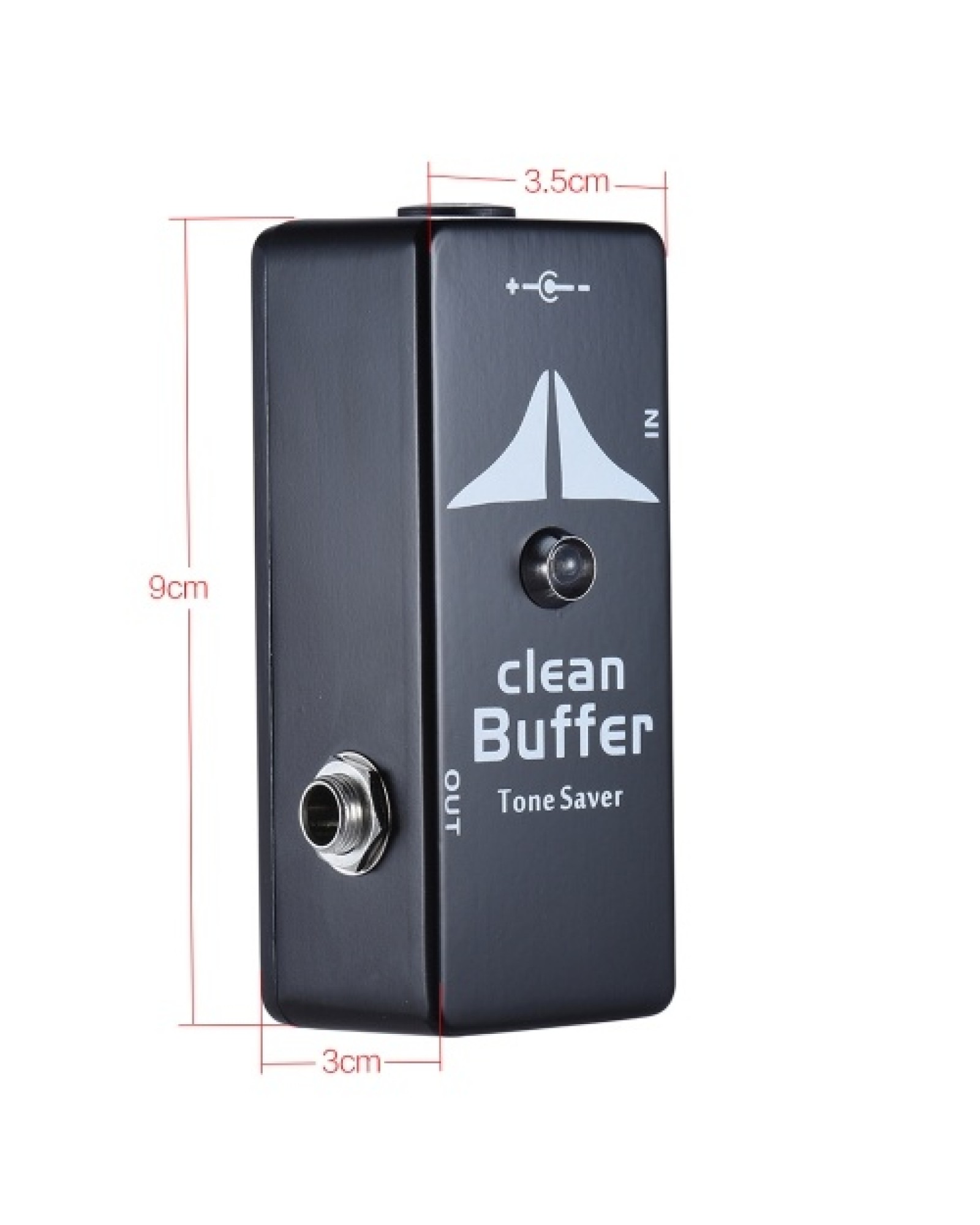 Mini Clean Buffer Guitar Effect Pedal Tone Saver Zinc-aluminium Alloy Body