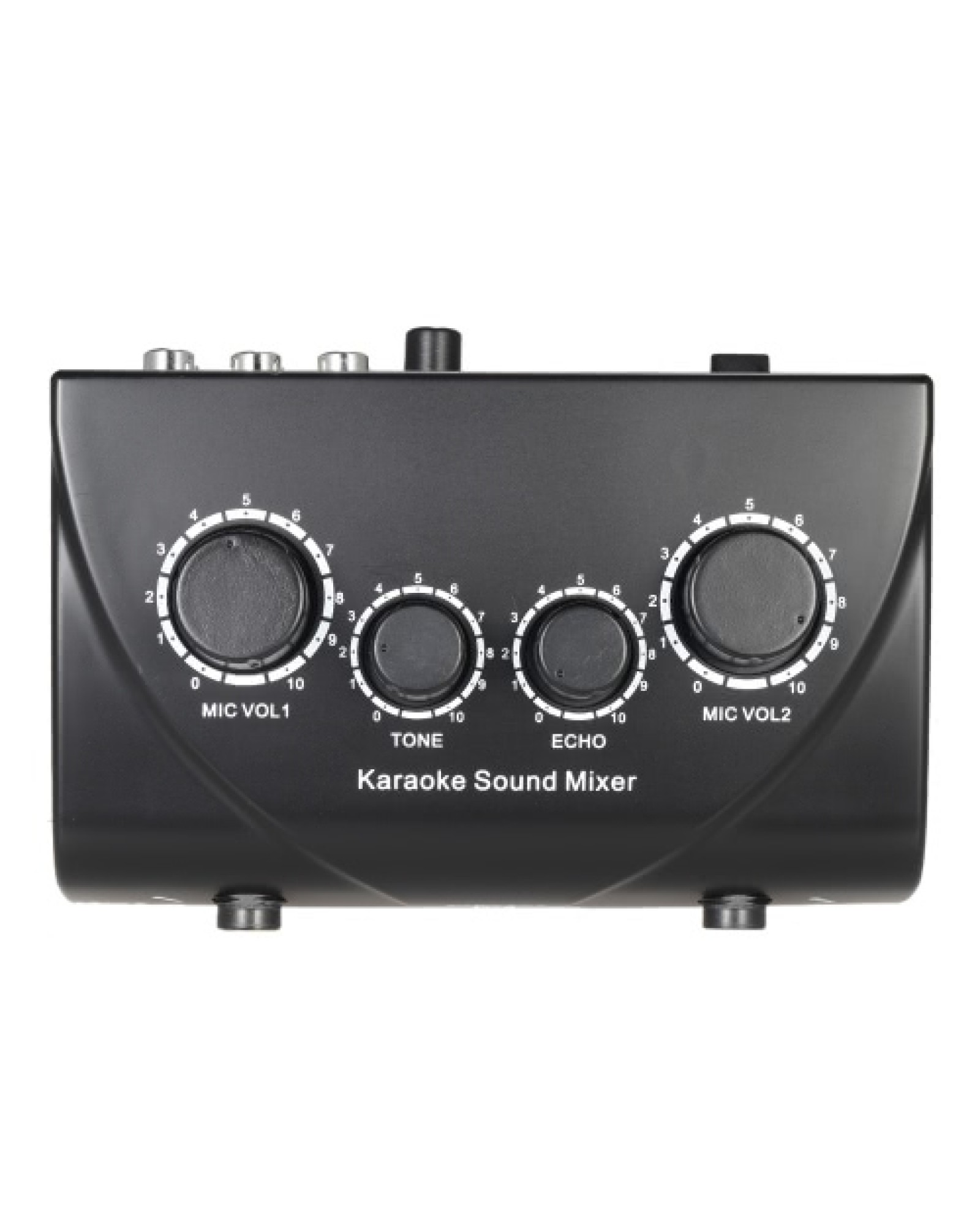 Karaoke Sound Mixer Dual Mic Inputs With Cable