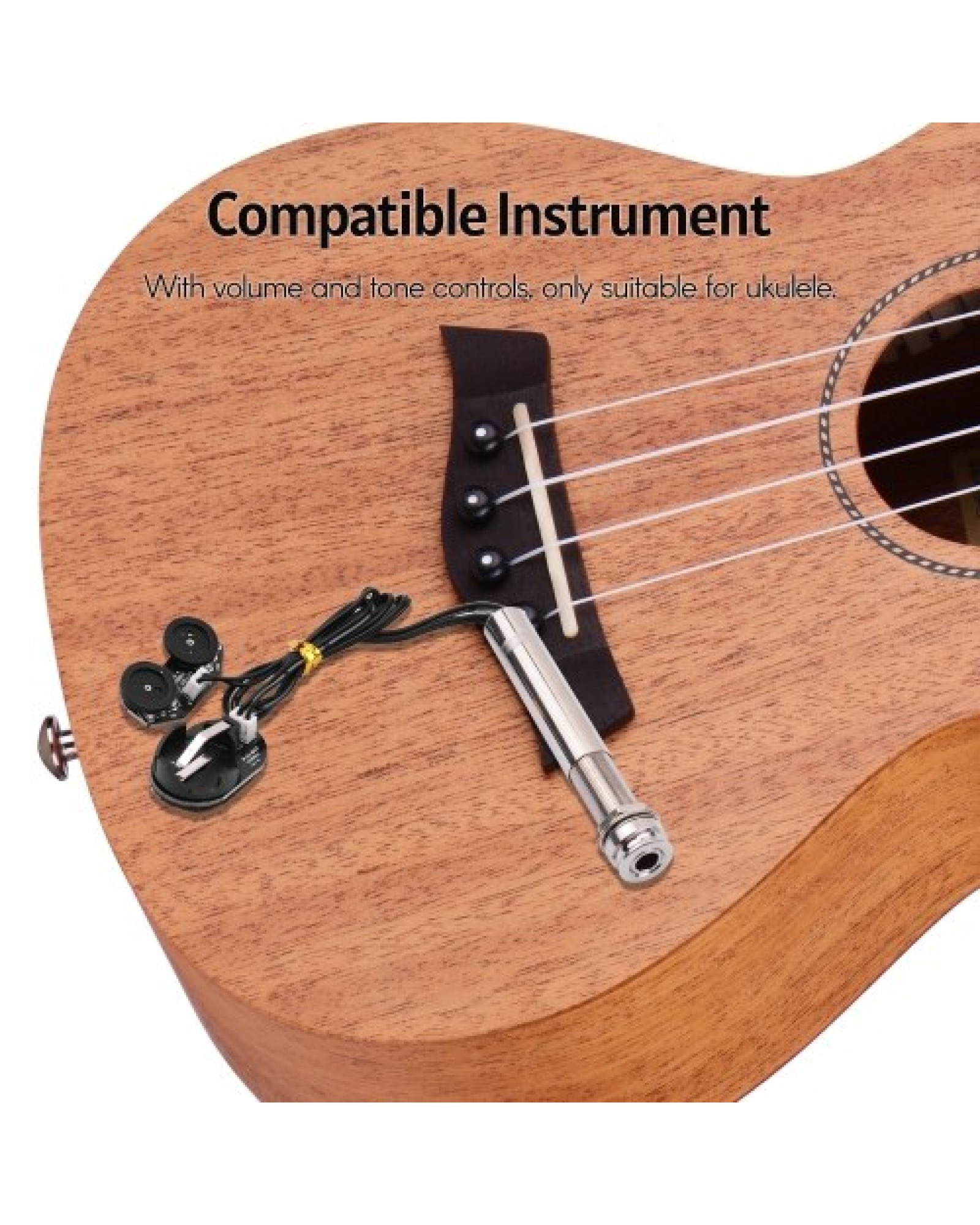Sound Hunter PJU-02 Pen Tube Style Acoustic Piezo Transducer Pickup