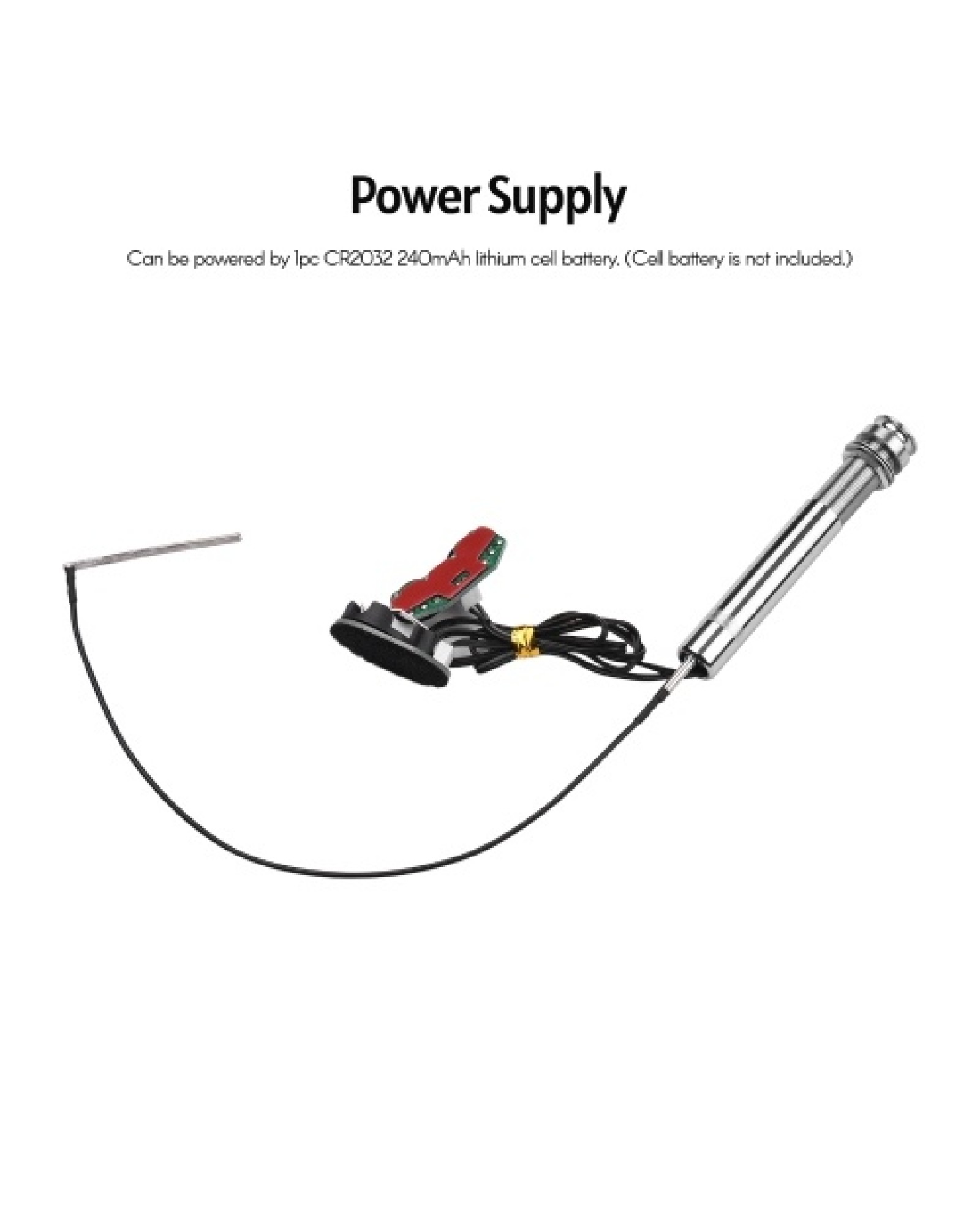 Sound Hunter PJU-02 Pen Tube Style Acoustic Piezo Transducer Pickup