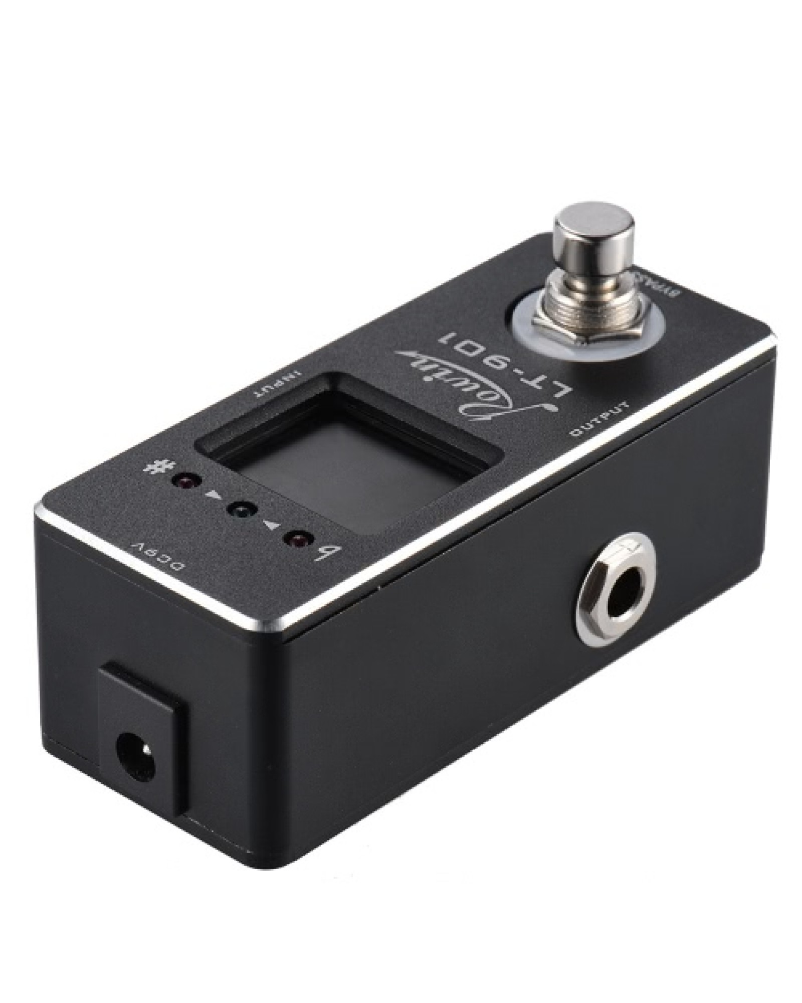 Mini Chromatic Guitar Tuner Pedal Effect True Bypass LCD Display