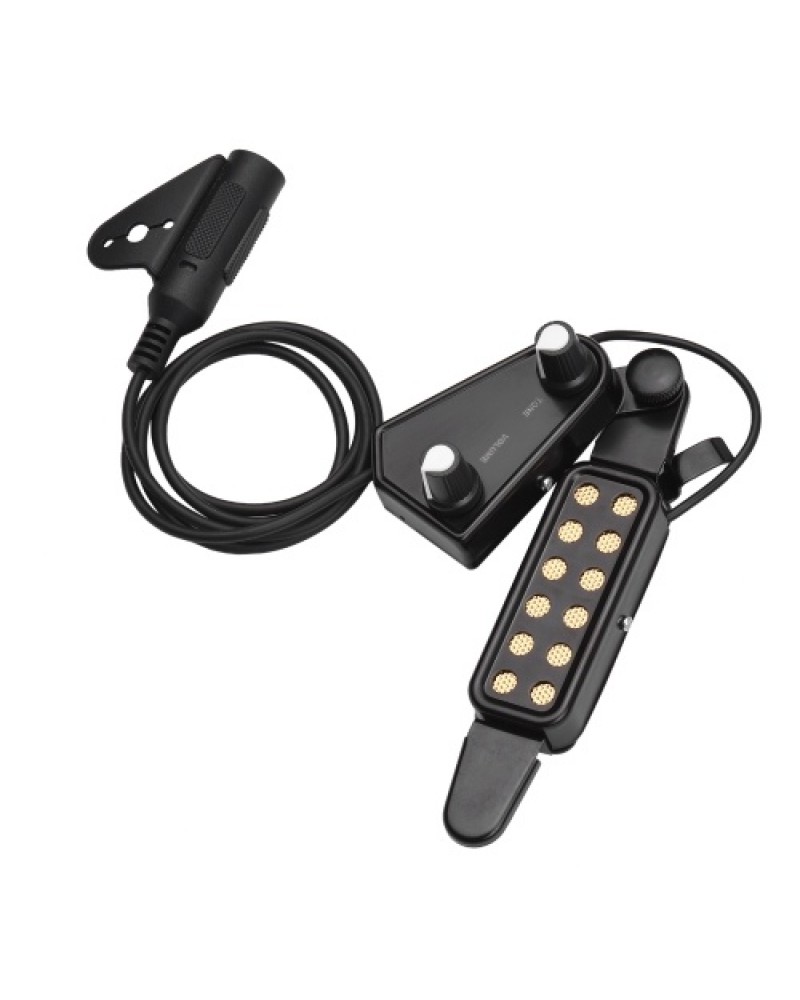 Acoustic Guitar Sound Hole Pickup Magnetic Passive Pick-up System with Tone Volume Control 6.35mm Interface
