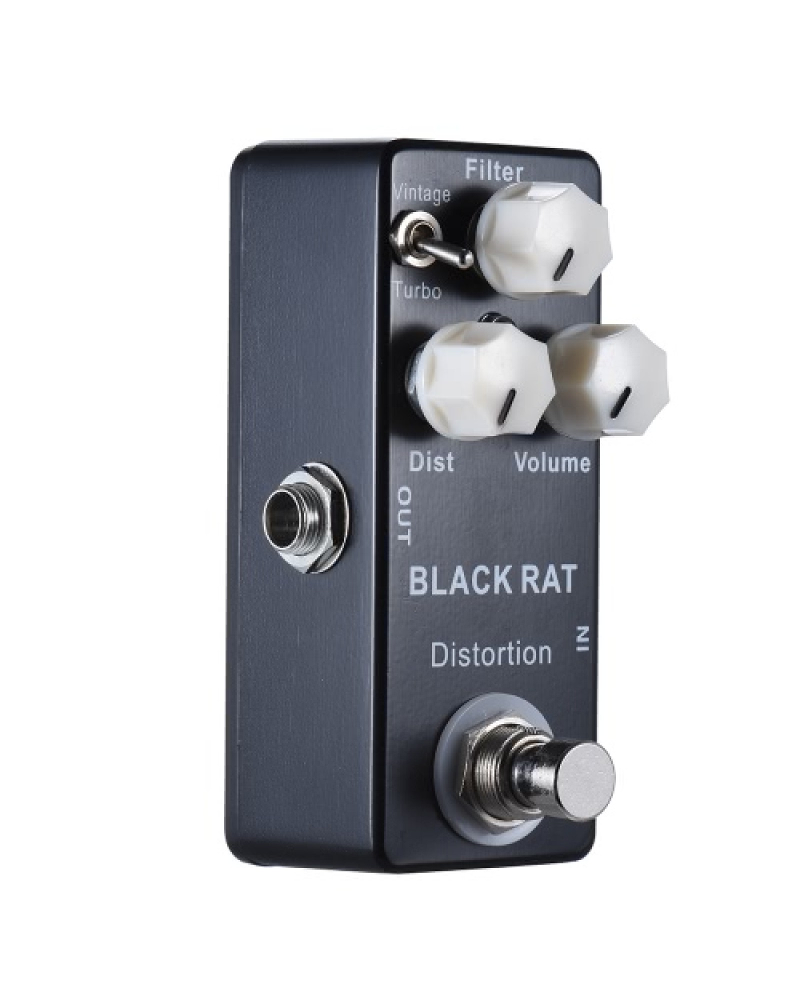 Mini Distortion Guitar Effect Pedal True Bypass Zinc-aluminium Alloy Body