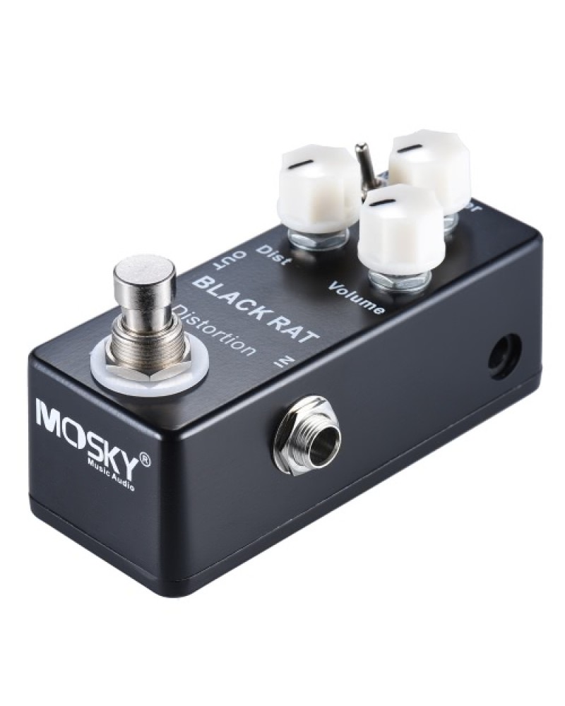 Mini Distortion Guitar Effect Pedal True Bypass Zinc-aluminium Alloy Body