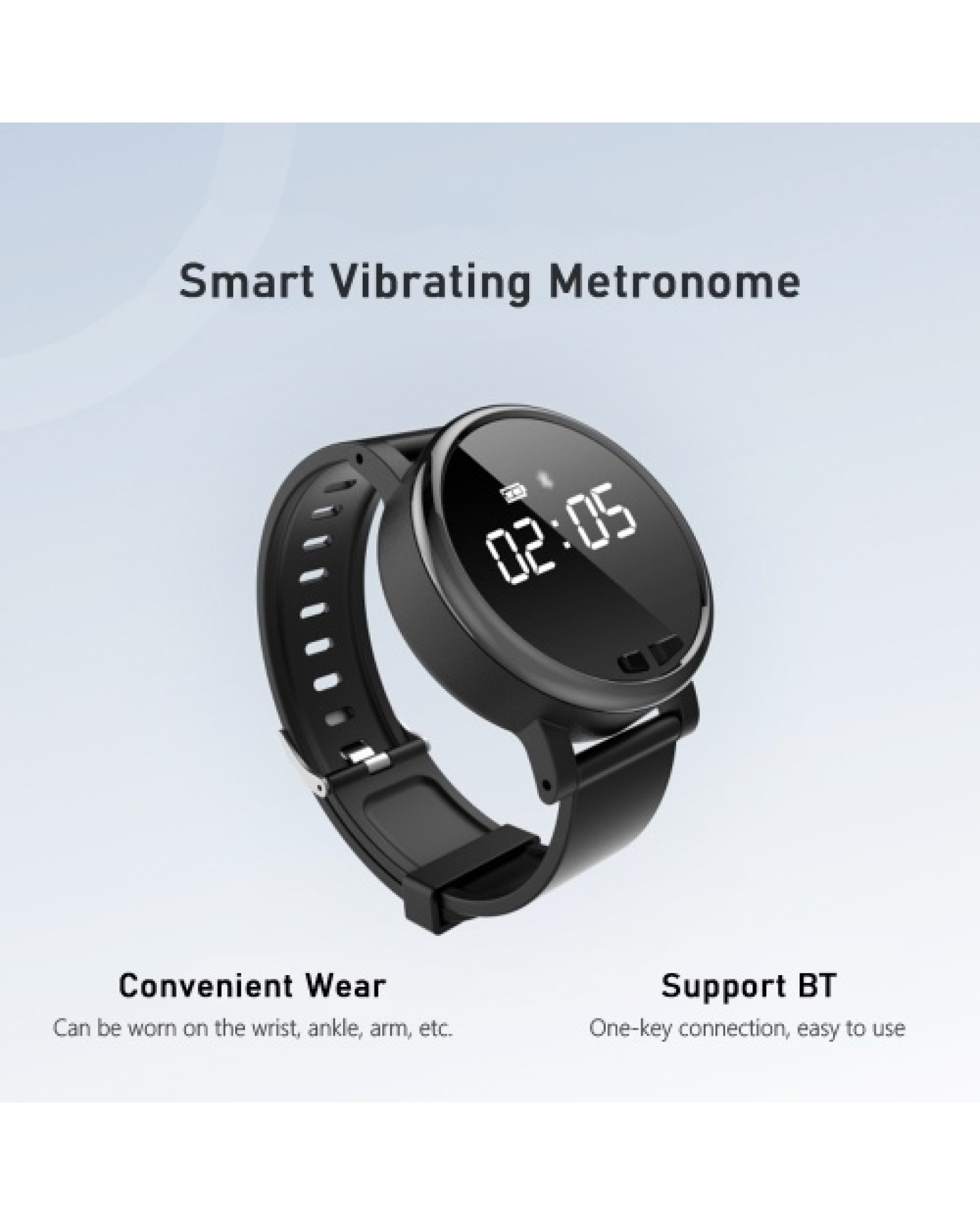 Smart Vibrating Metronome Multifunctional Intelligent Somatosensory Digital Metronome