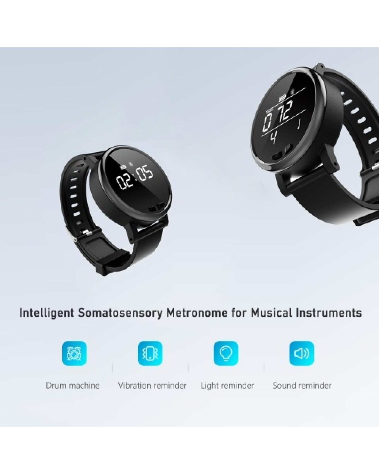 Smart Vibrating Metronome Multifunctional Intelligent Somatosensory Digital Metronome