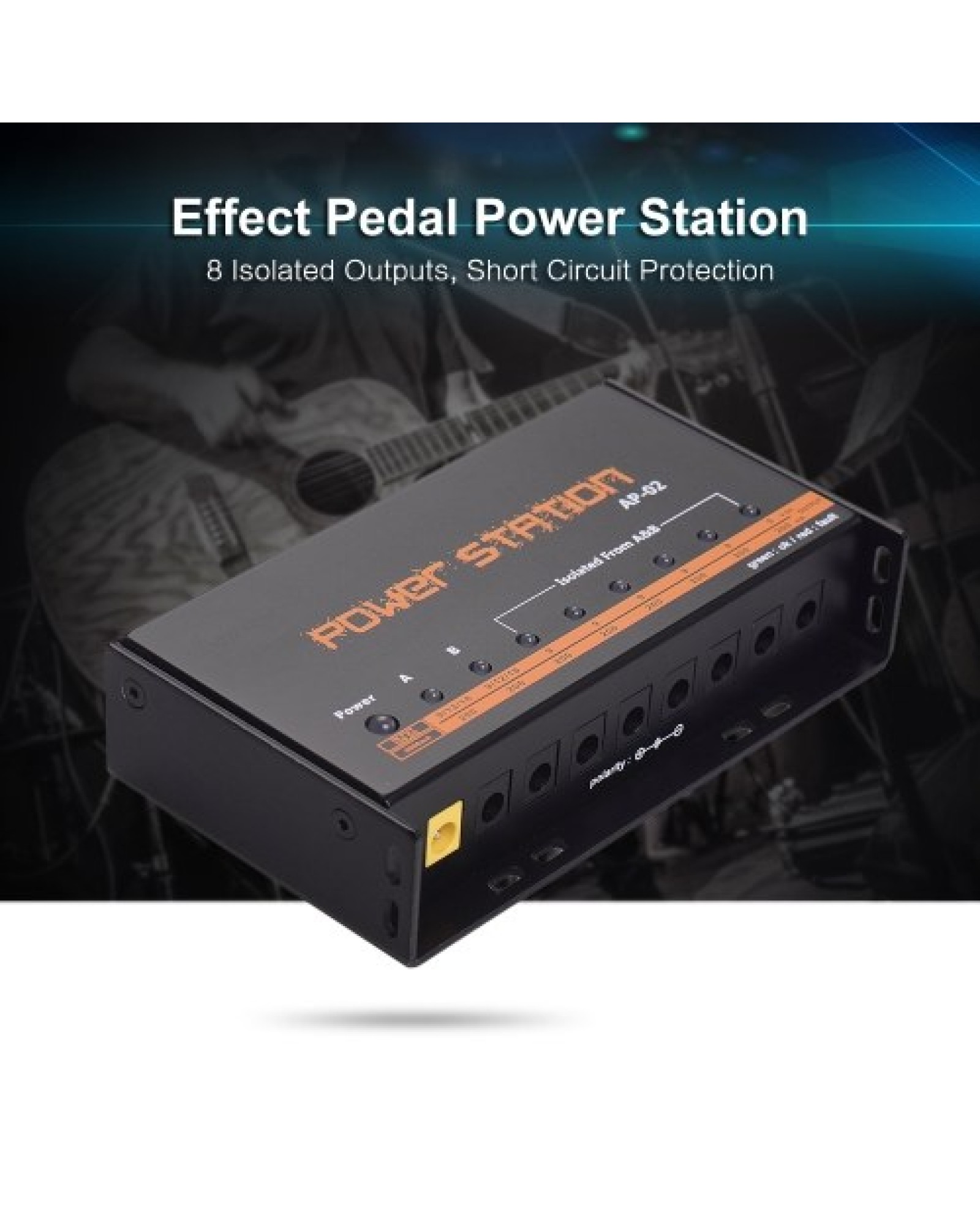 Guitar Pedal Power Supply