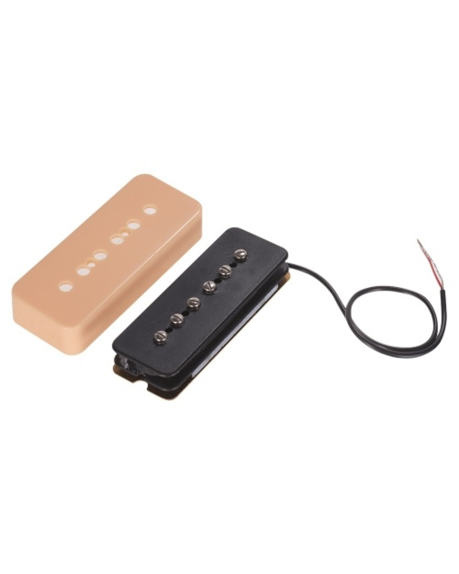 Single Coil Pickups for P90 Soapbar Electric Guitar Neck &amp; Bridge Pickups Guitar Parts Accessories, Pack of 2pcs（50mm+52mm）
