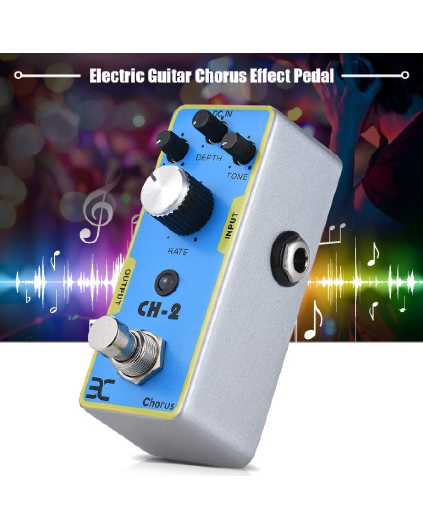 ENO EX CH-2 Electric Guitar Chorus Effect Pedal