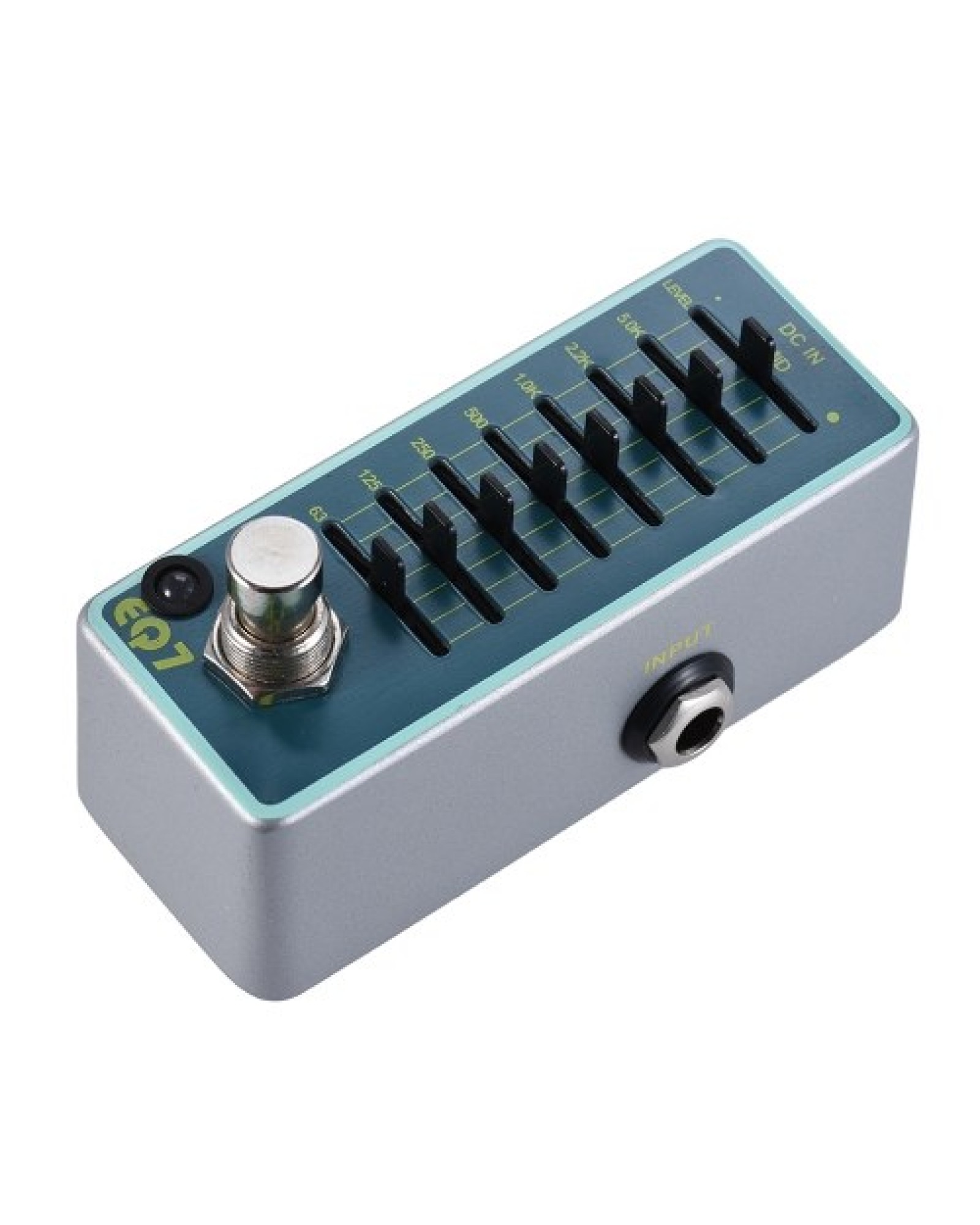 ENO EX EQ7 Guitar Equalizer Effect Pedal 7-Band EQ Full Metal Shell True Bypass