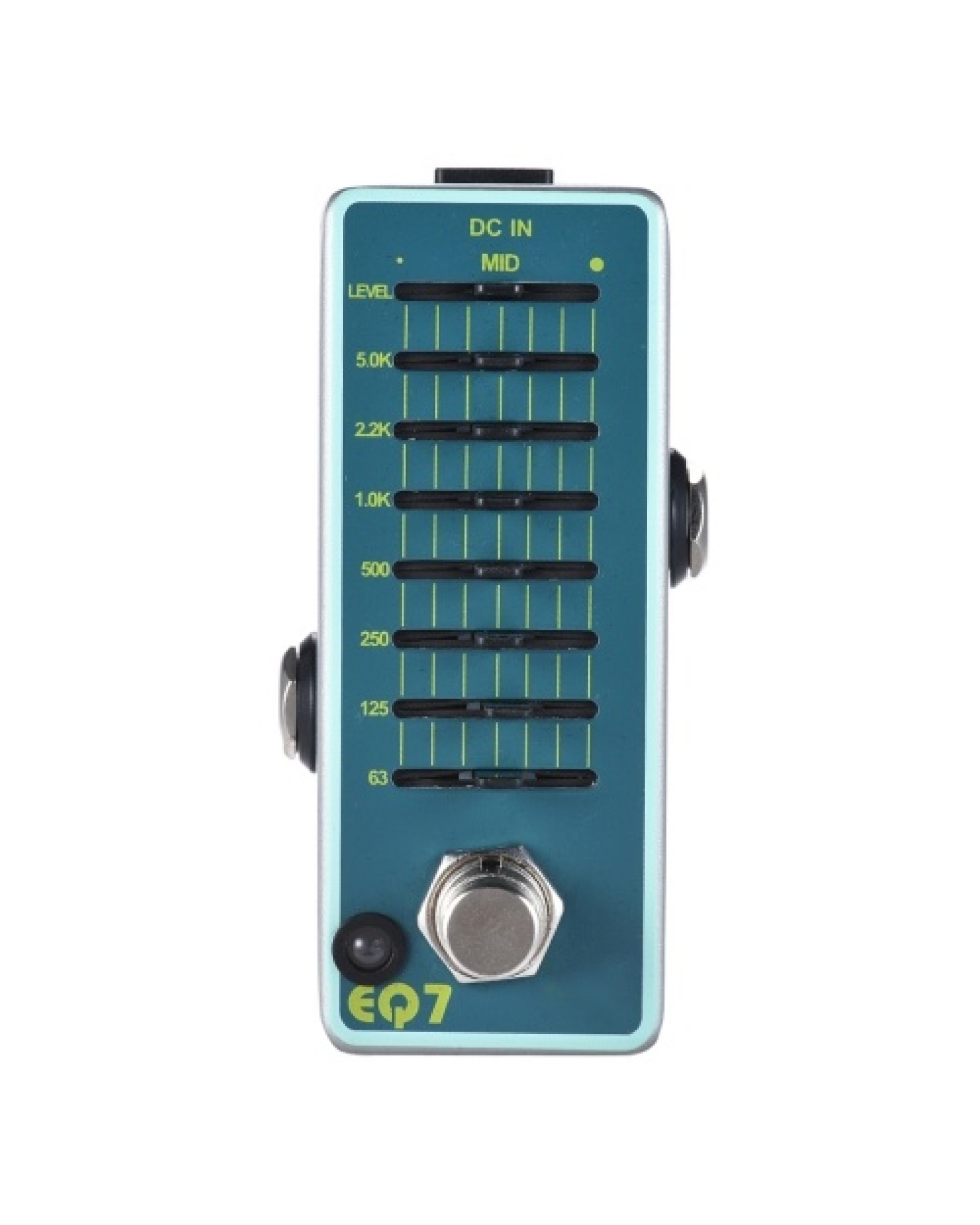 ENO EX EQ7 Guitar Equalizer Effect Pedal 7-Band EQ Full Metal Shell True Bypass