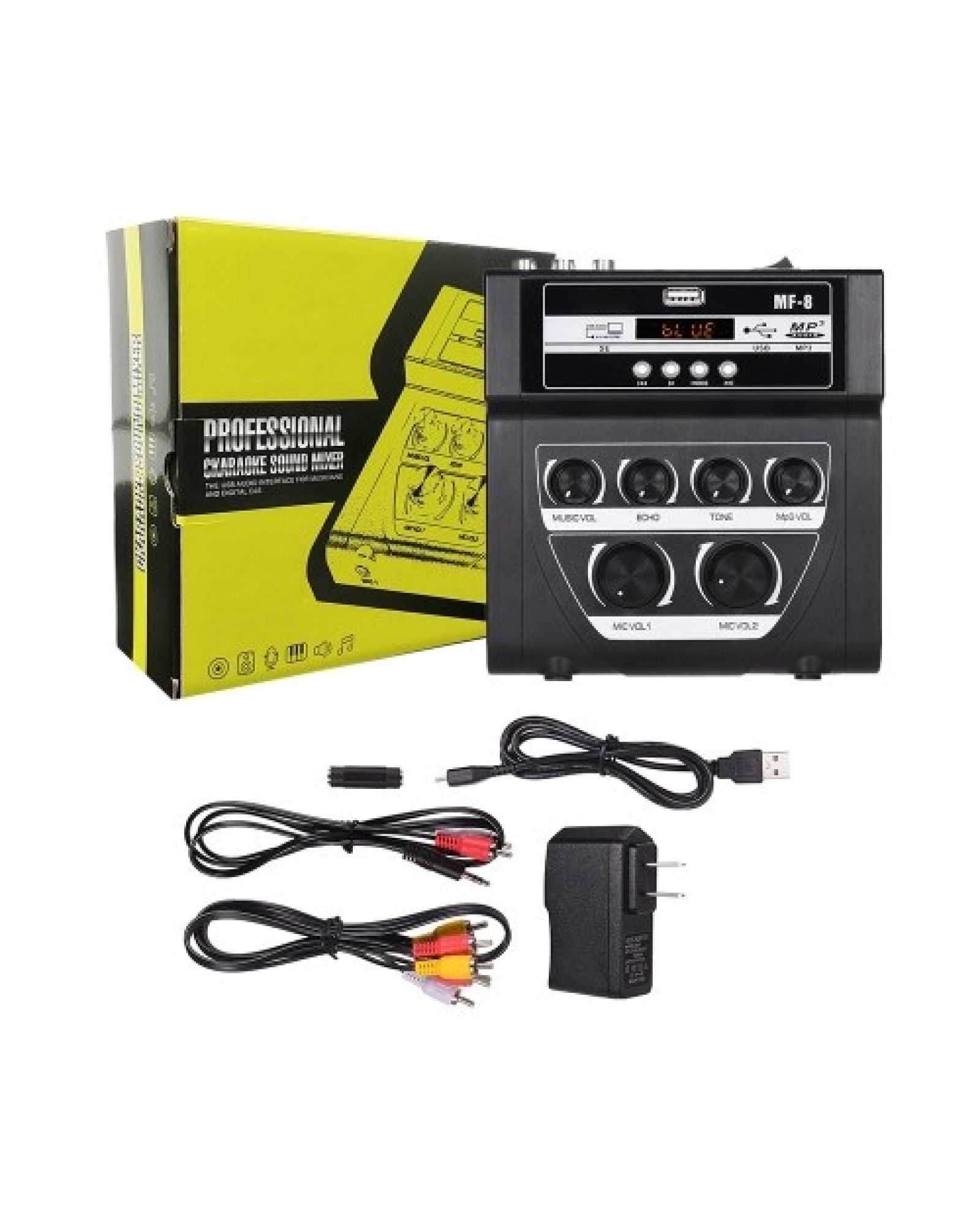 Mini Karaoke Sound Audio Mixer Stereo Echo Mixers