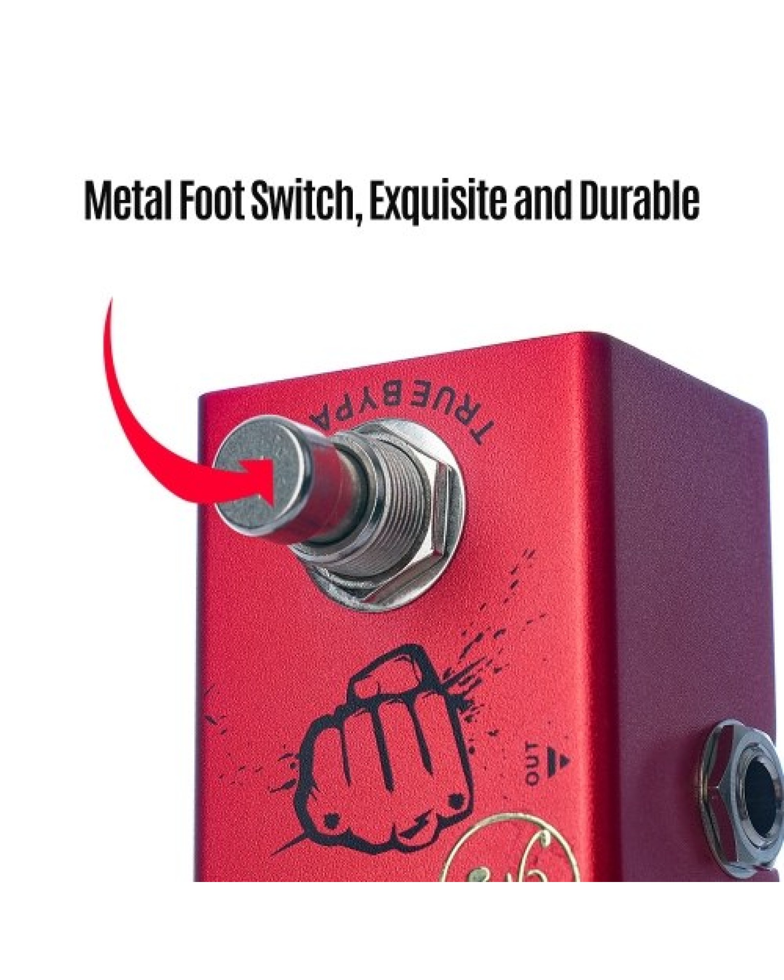 Classic Chorus Effect Pedal for Electric Guitars