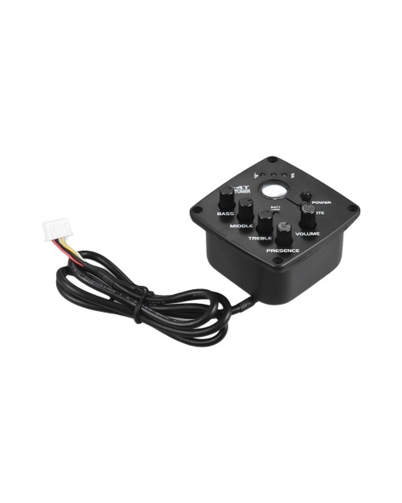 Acoustic Guitar 4-Band EQ Equalizer Tone and Volume Amplifier Preamp Piezo Pickup 6.35mm XLR with LCD Display