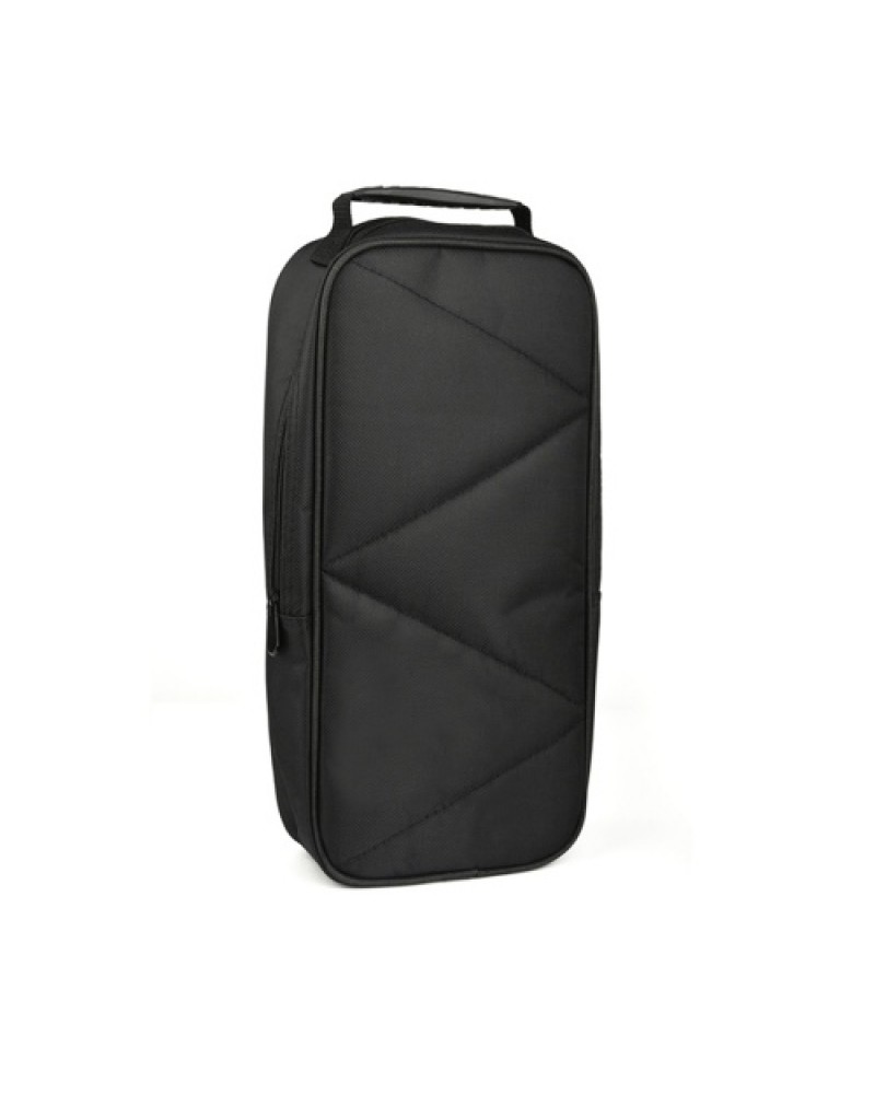 Small Size Guitar Effect Pedal Board Aluminum Alloy Pedalboard 15×4.9 Inch with Carrying Bag